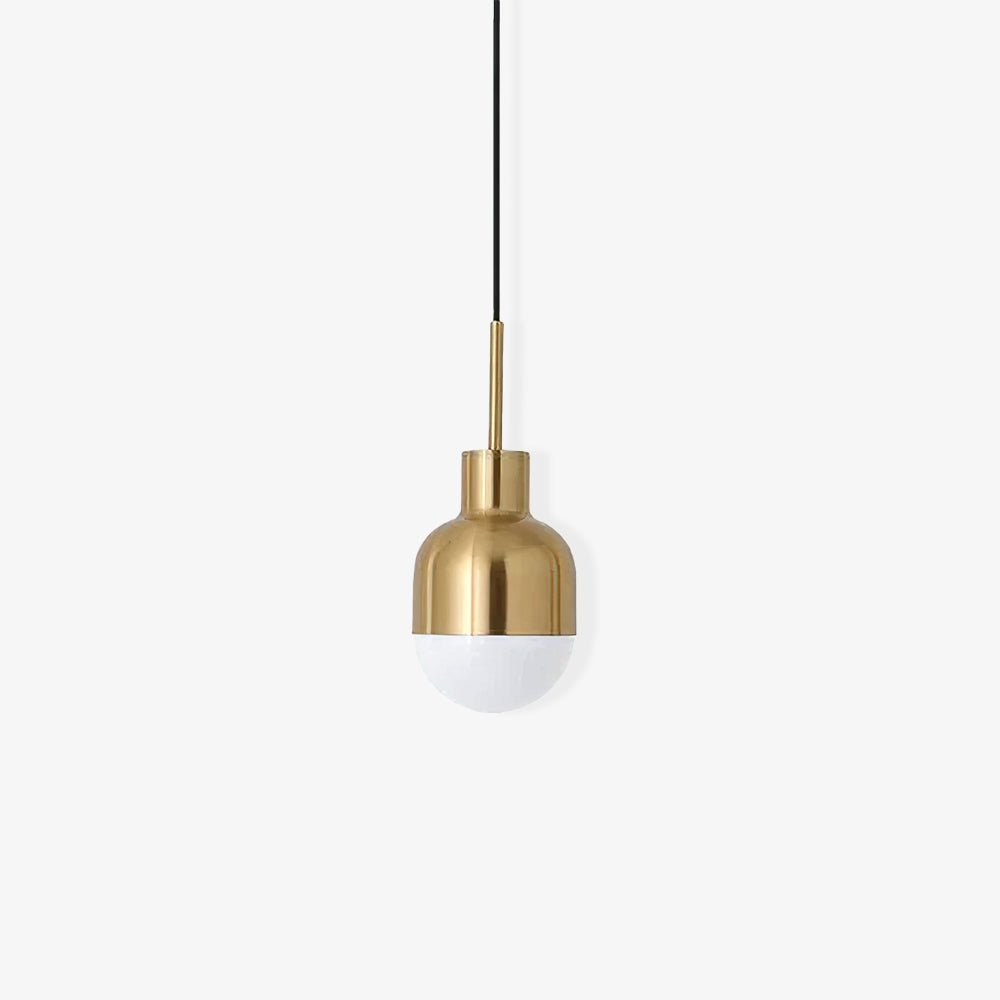 Suspension Colmar en verre et métal – vue 7