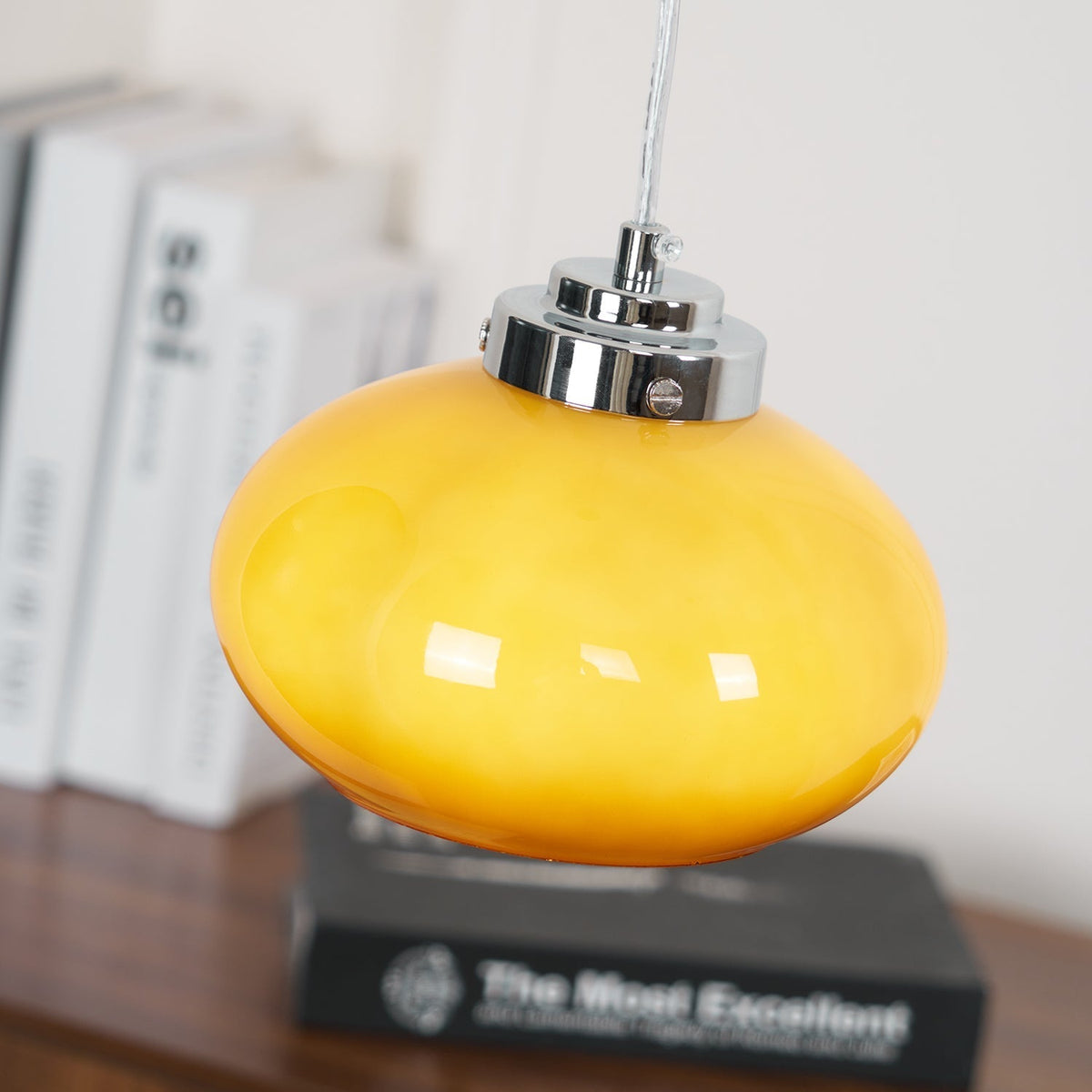 Suspension Bijou en verre et fer – vue 8