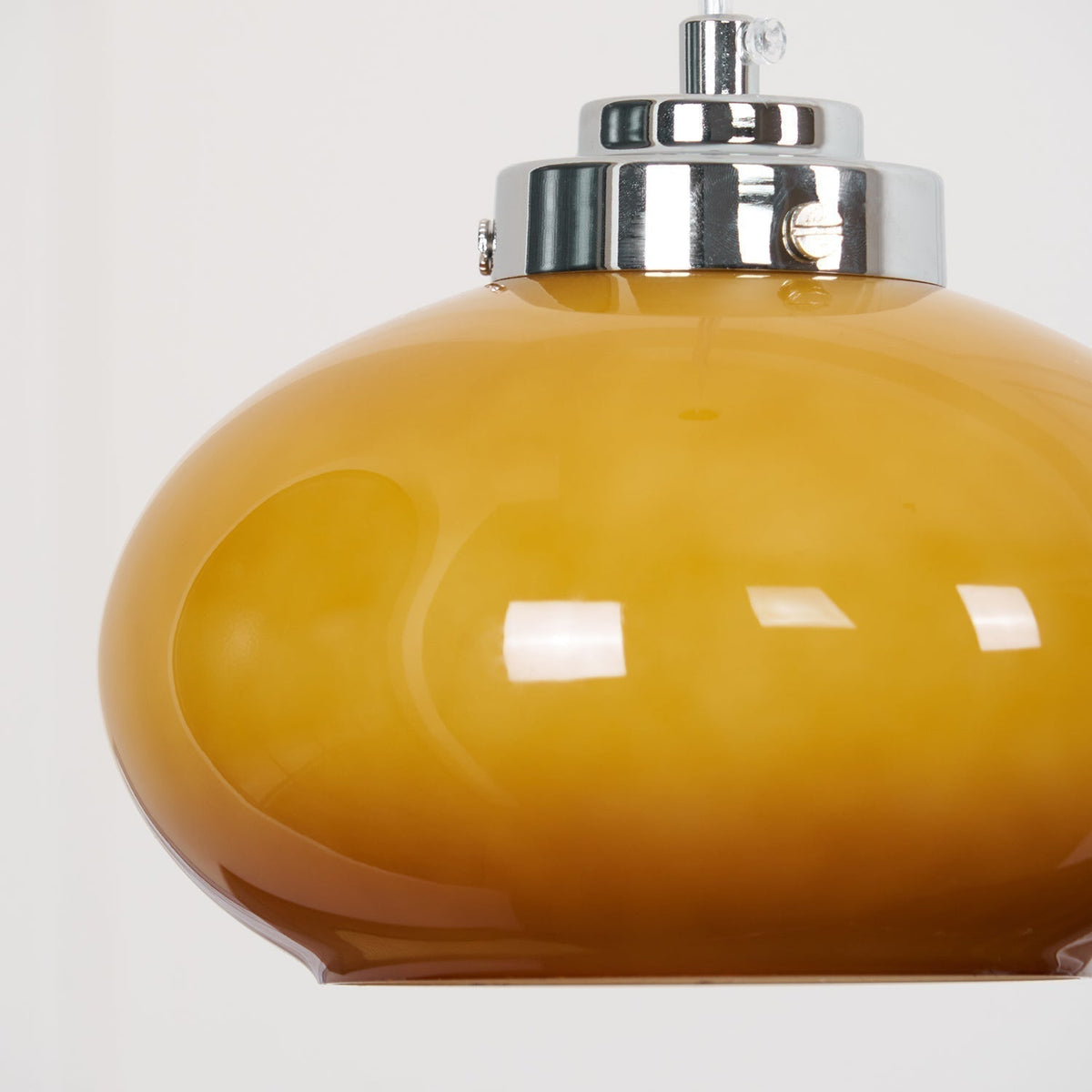 Suspension Bijou en verre et fer – vue 2