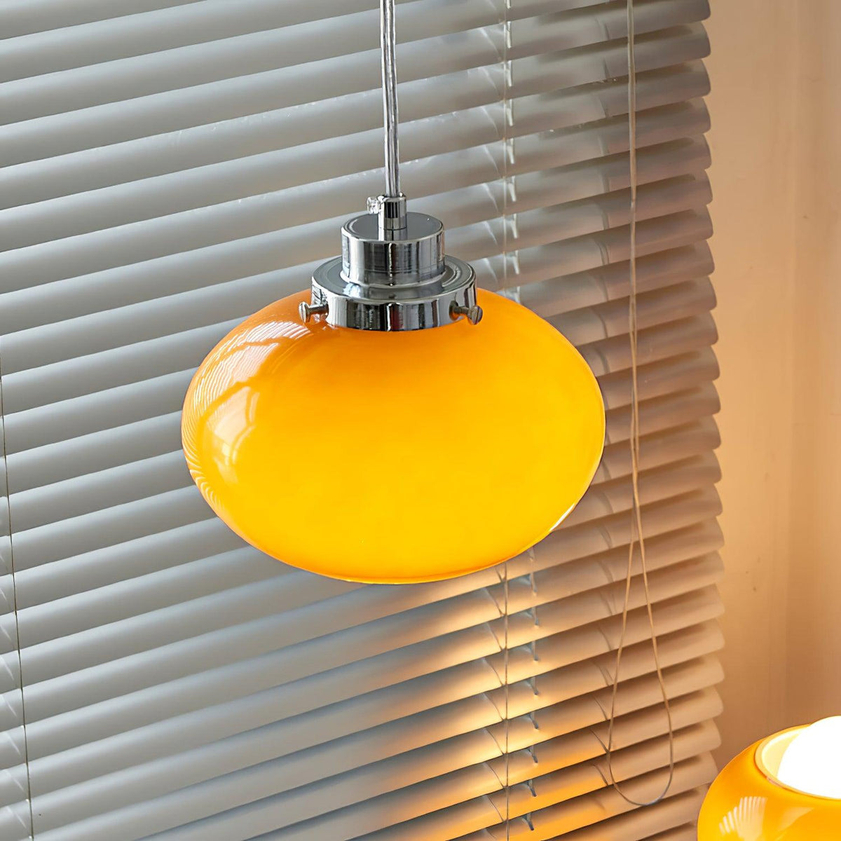 Suspension Bijou en verre et fer – vue 4