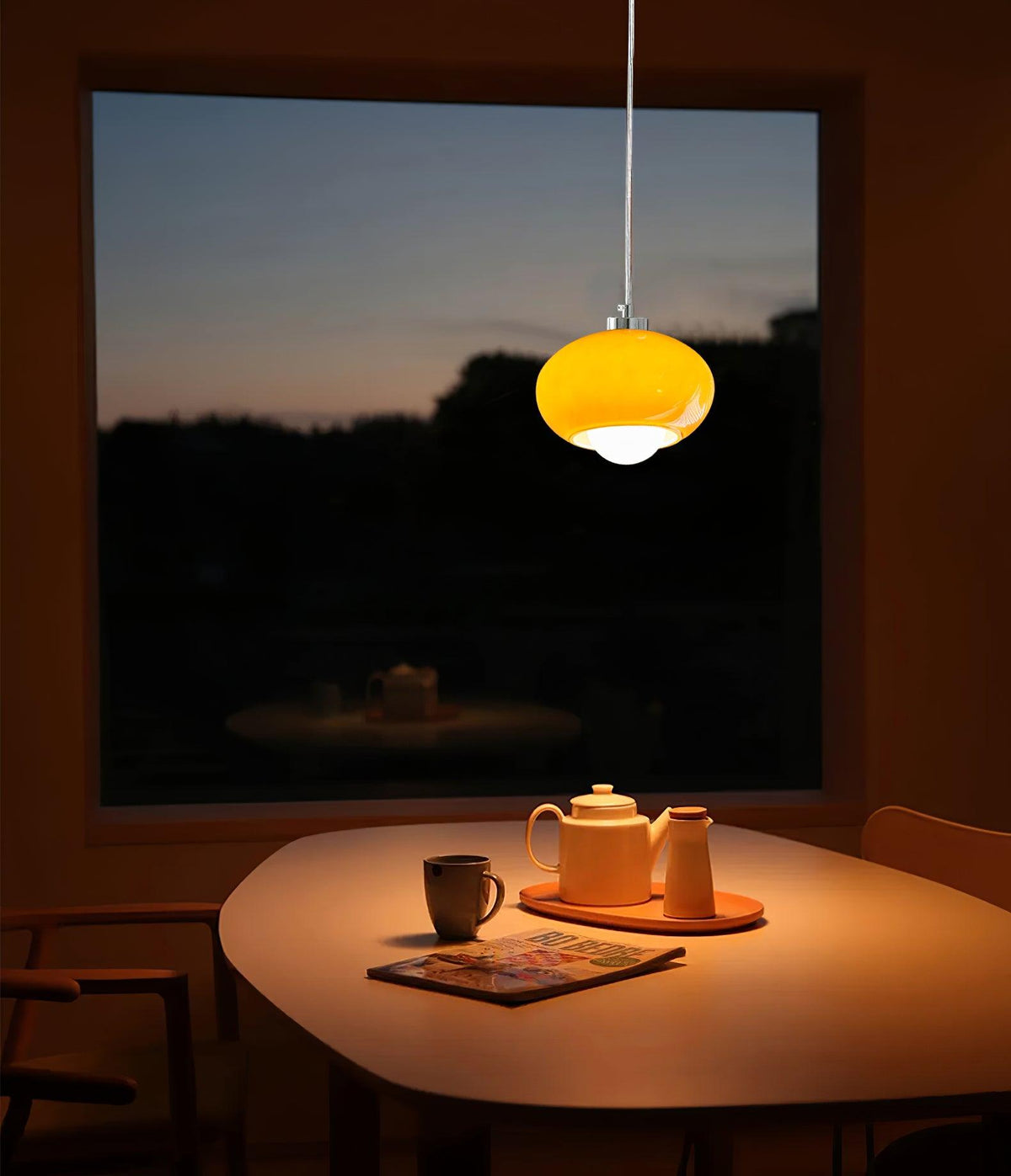 Suspension Bijou en verre et fer – vue 23