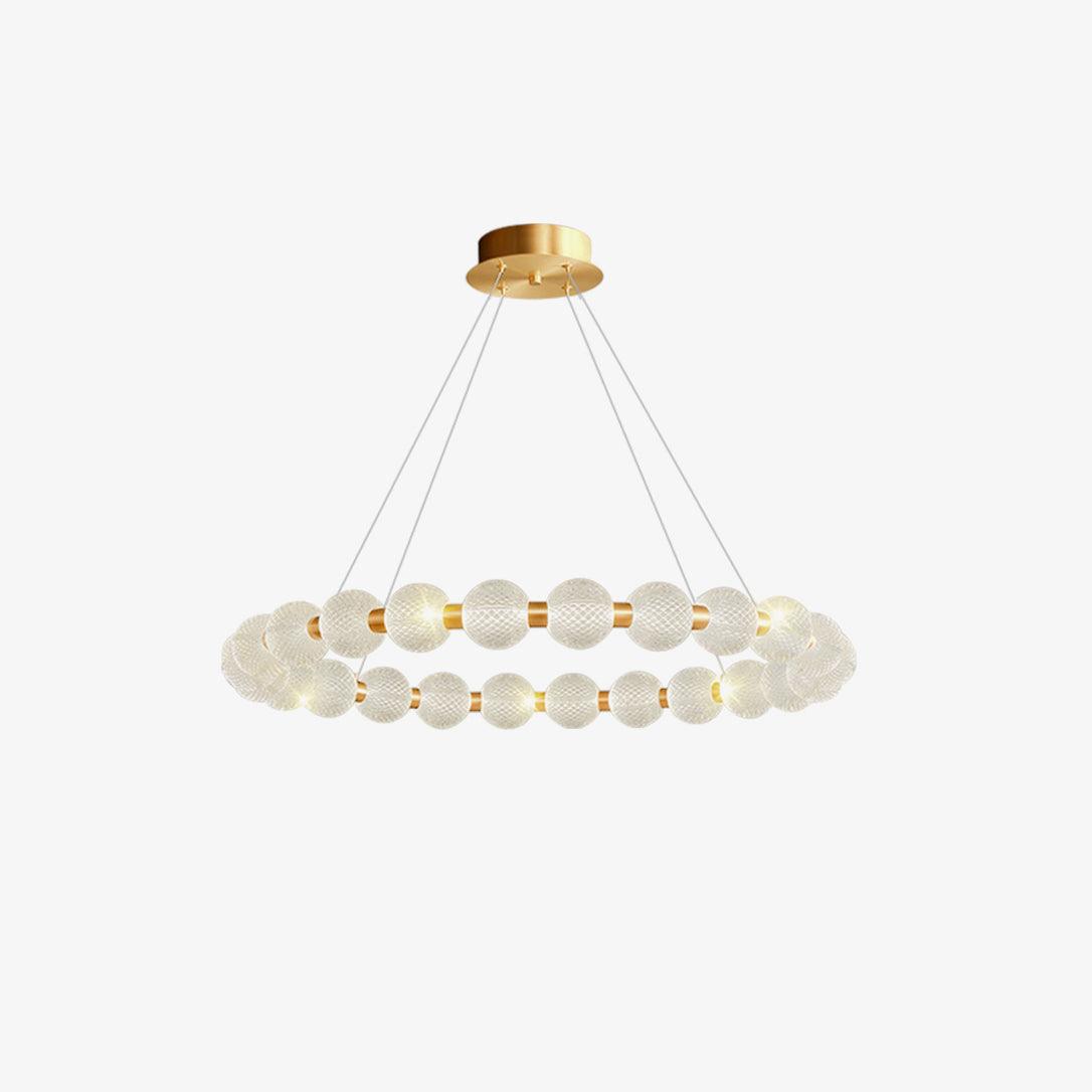 Lustre Séraphine en laiton – vue 24