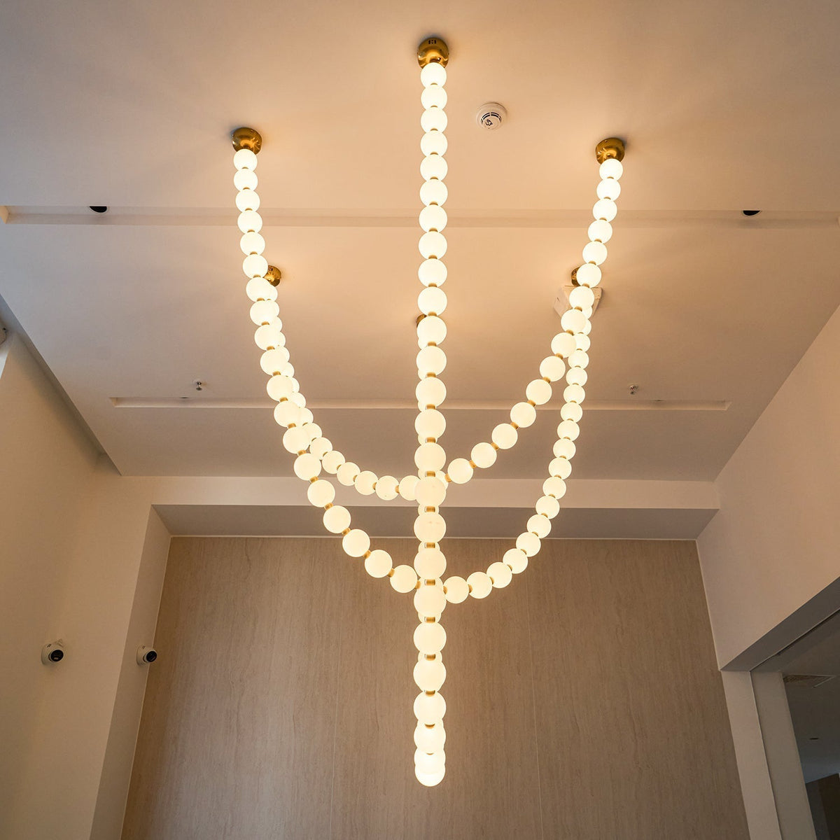 Lustre Cumulus en laiton – vue 85