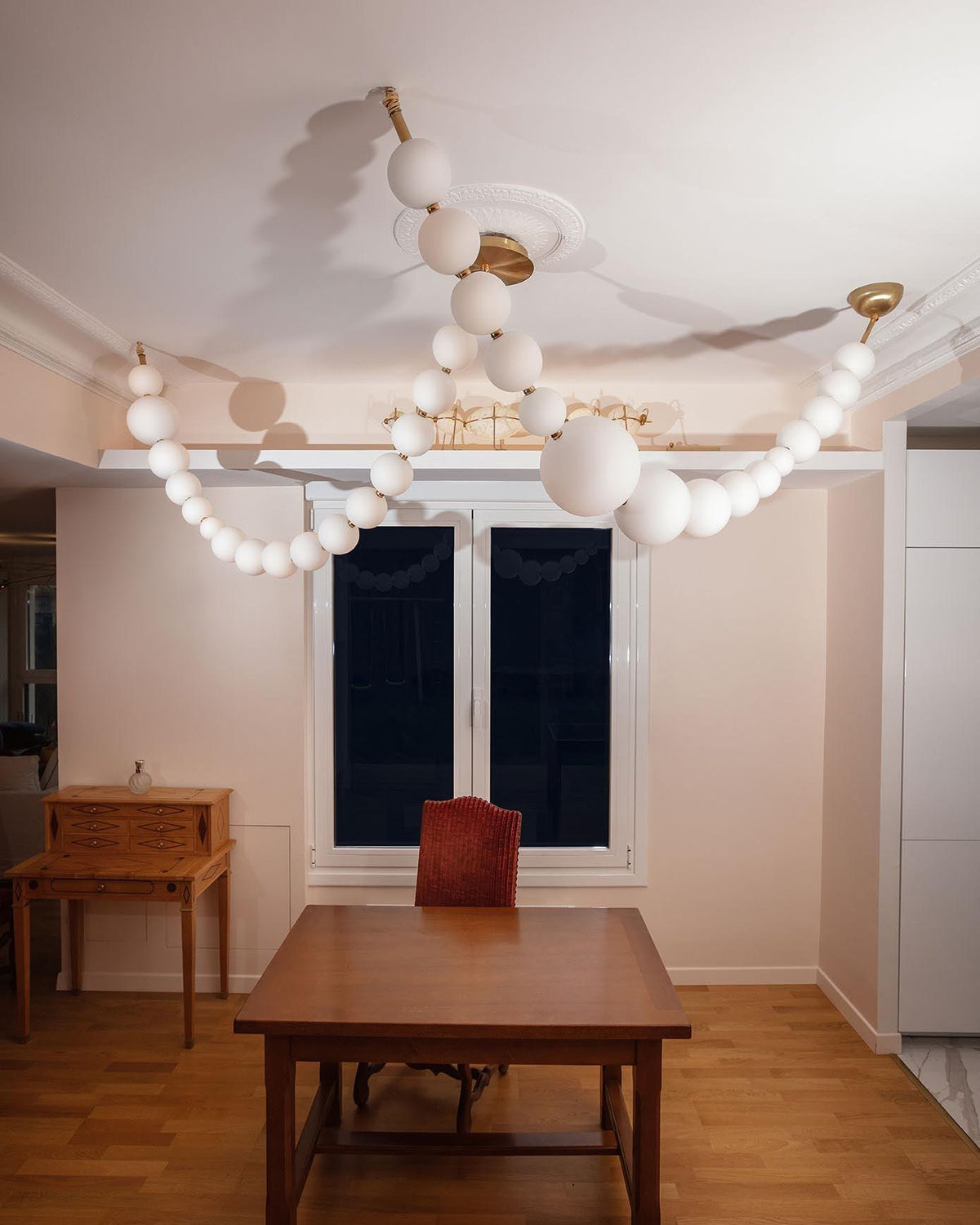 Lustre Cumulus en laiton – vue 127