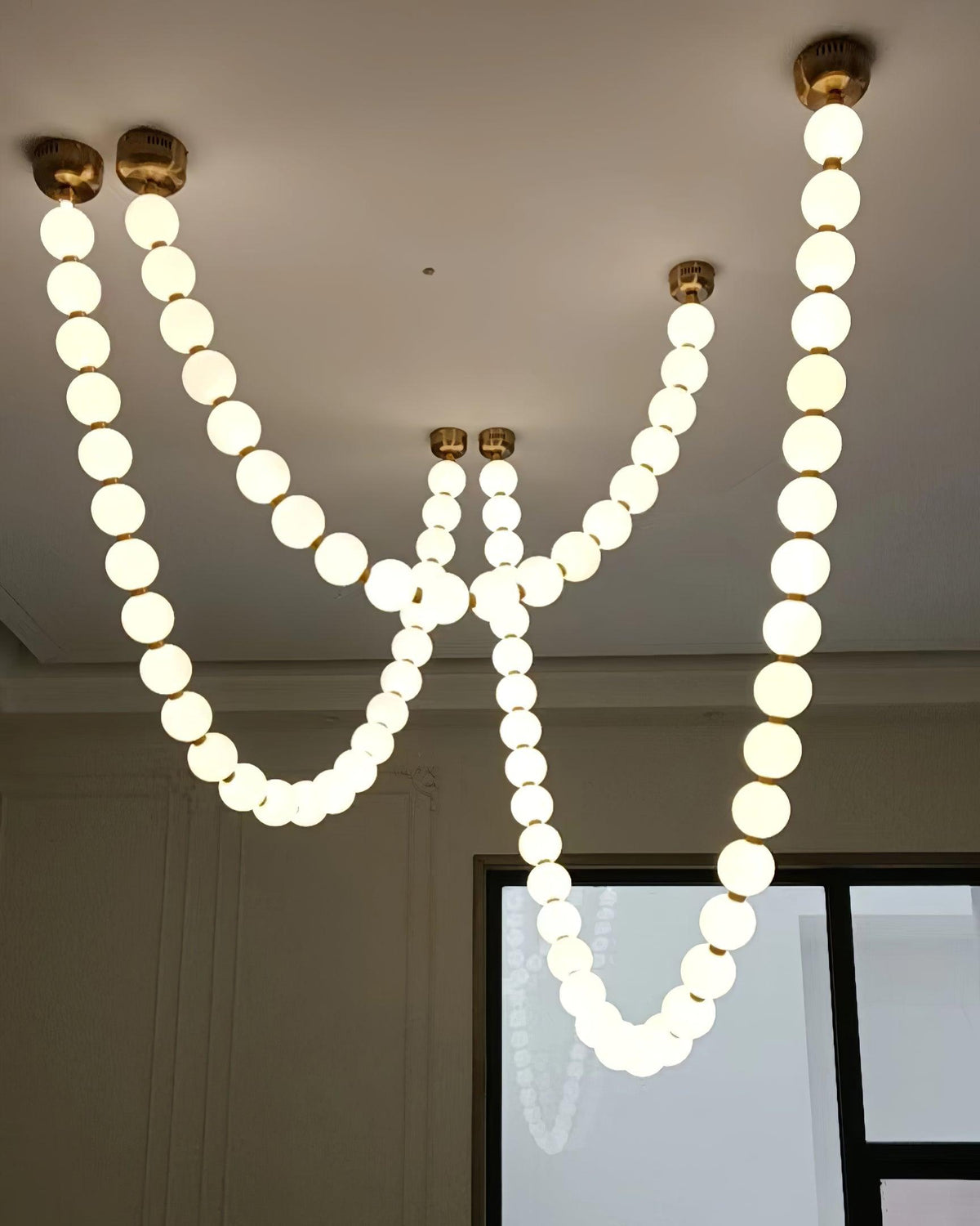 Lustre Cumulus en laiton – vue 110
