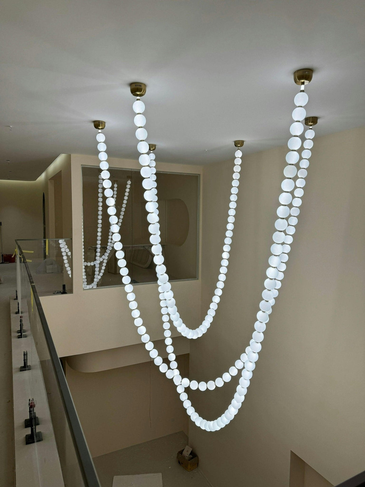 Lustre Cumulus en laiton – vue 115