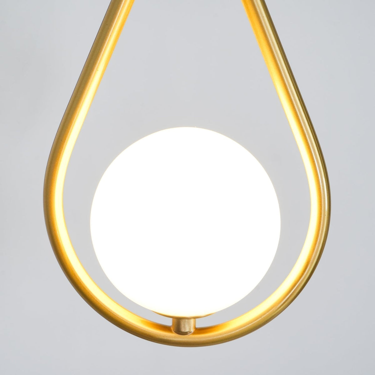 Suspension Sureau en laiton et verre – vue 18