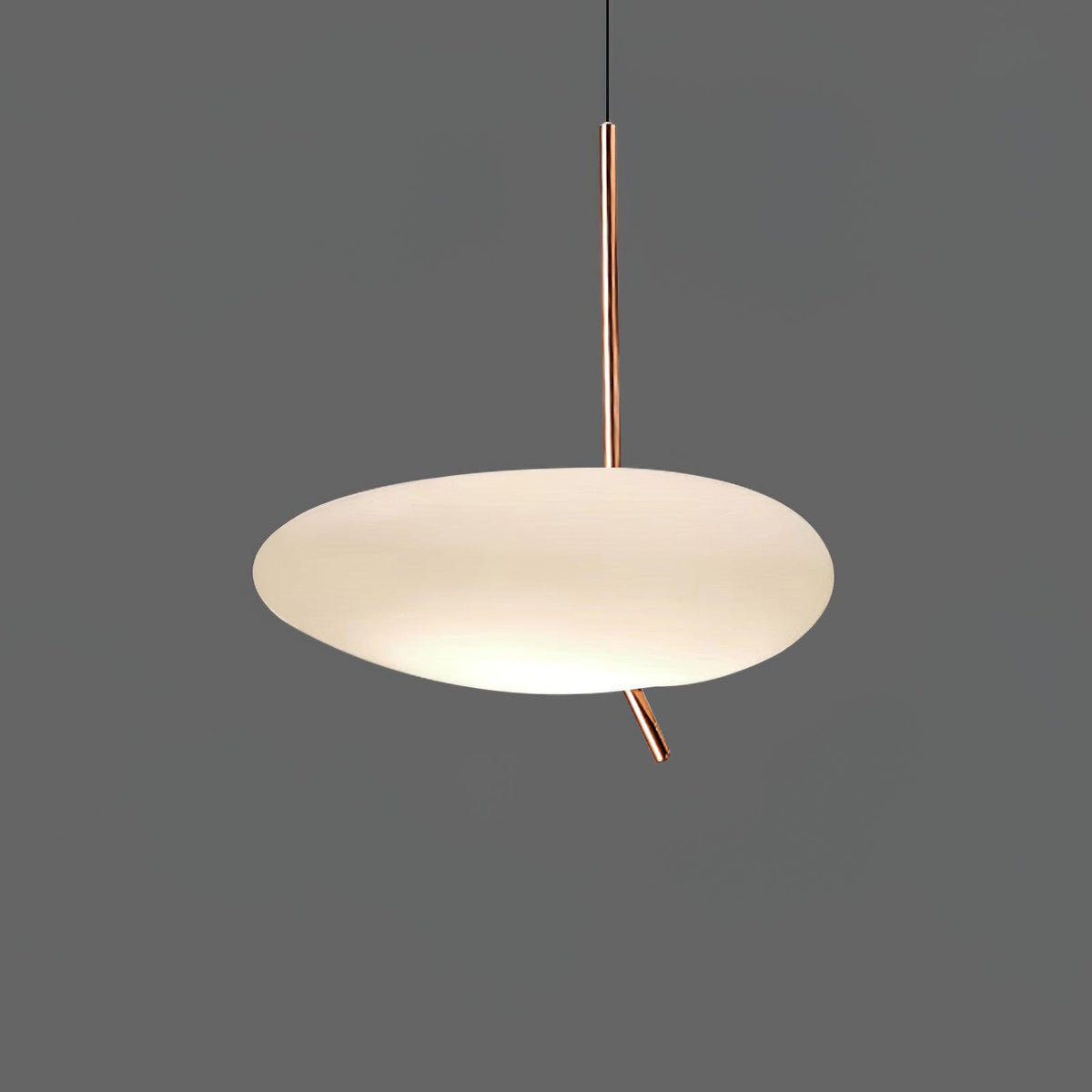 Suspension Lazuli en verre et métal – vue 17