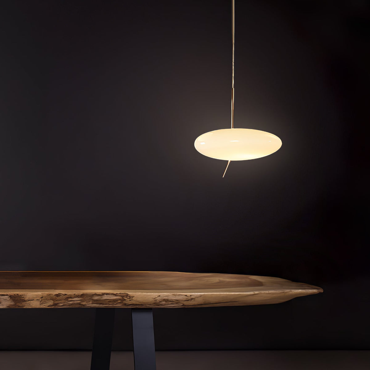 Suspension Lazuli en verre et métal – vue 27