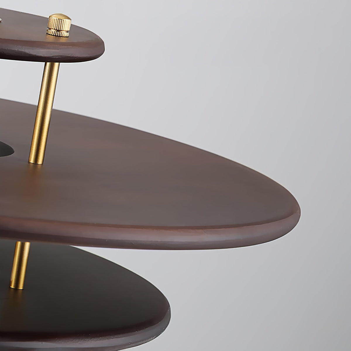 Suspension Édelweiss en bois et métal – vue 41