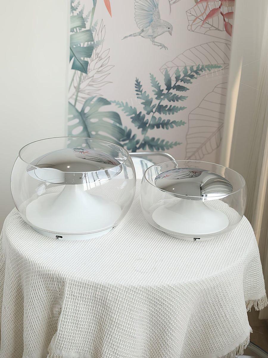 Plafonnier Byzance en verre et métal – vue 5
