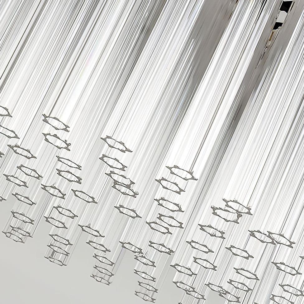 Lustre Tiare en cristal et fer – vue 17