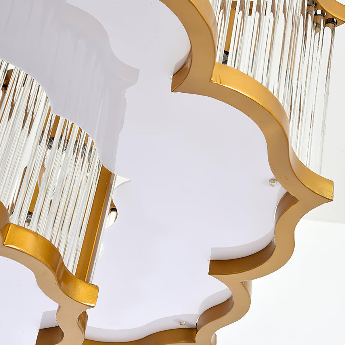 Lustre Tiare en cristal et fer – vue 18