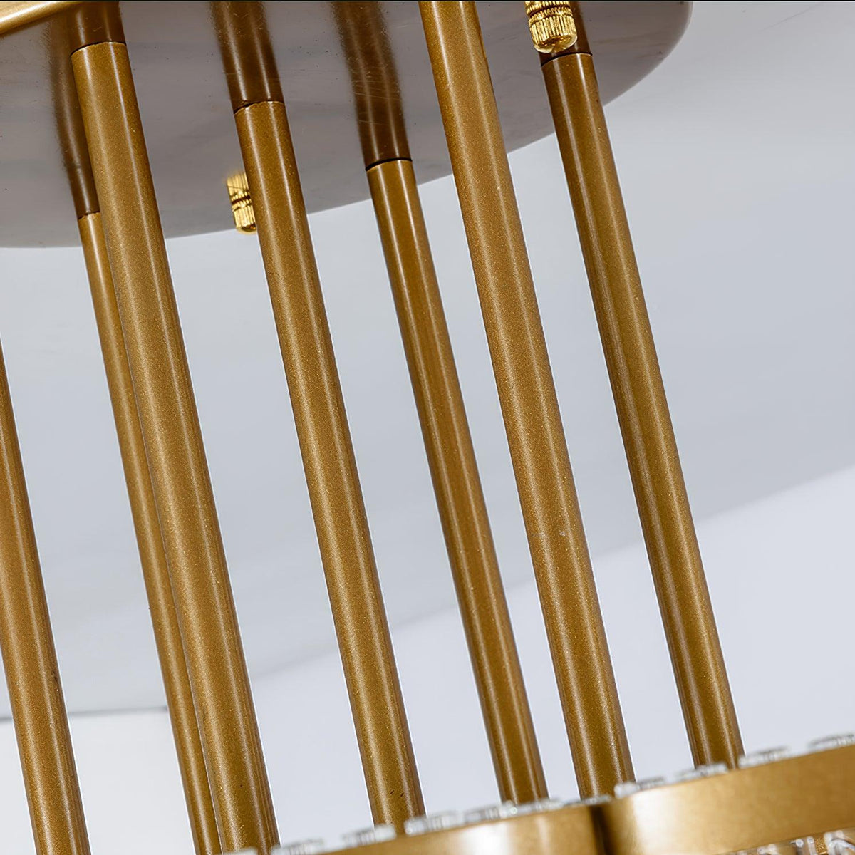 Lustre Tiare en cristal et fer – vue 19