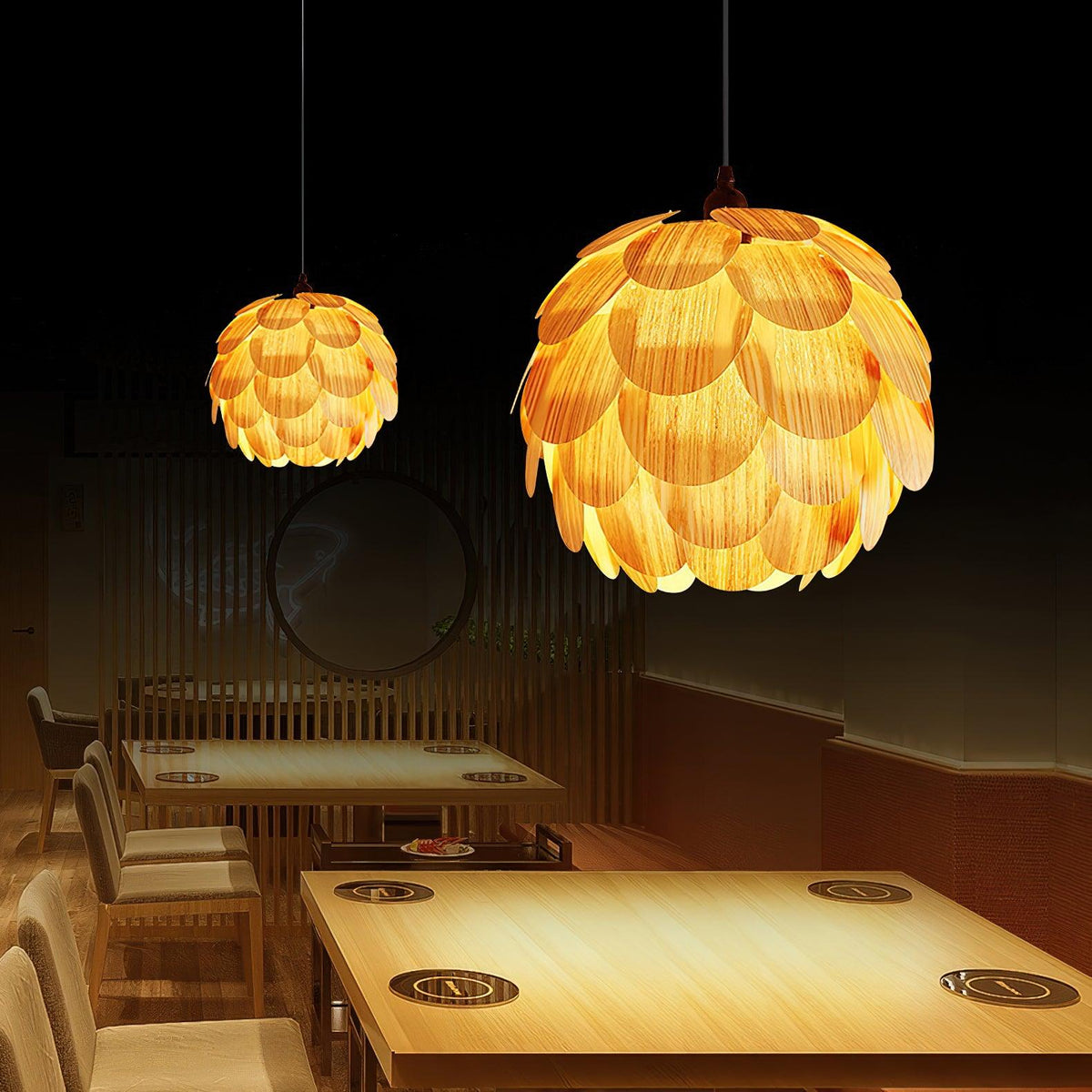 Suspension Bellevue en bois – vue 37