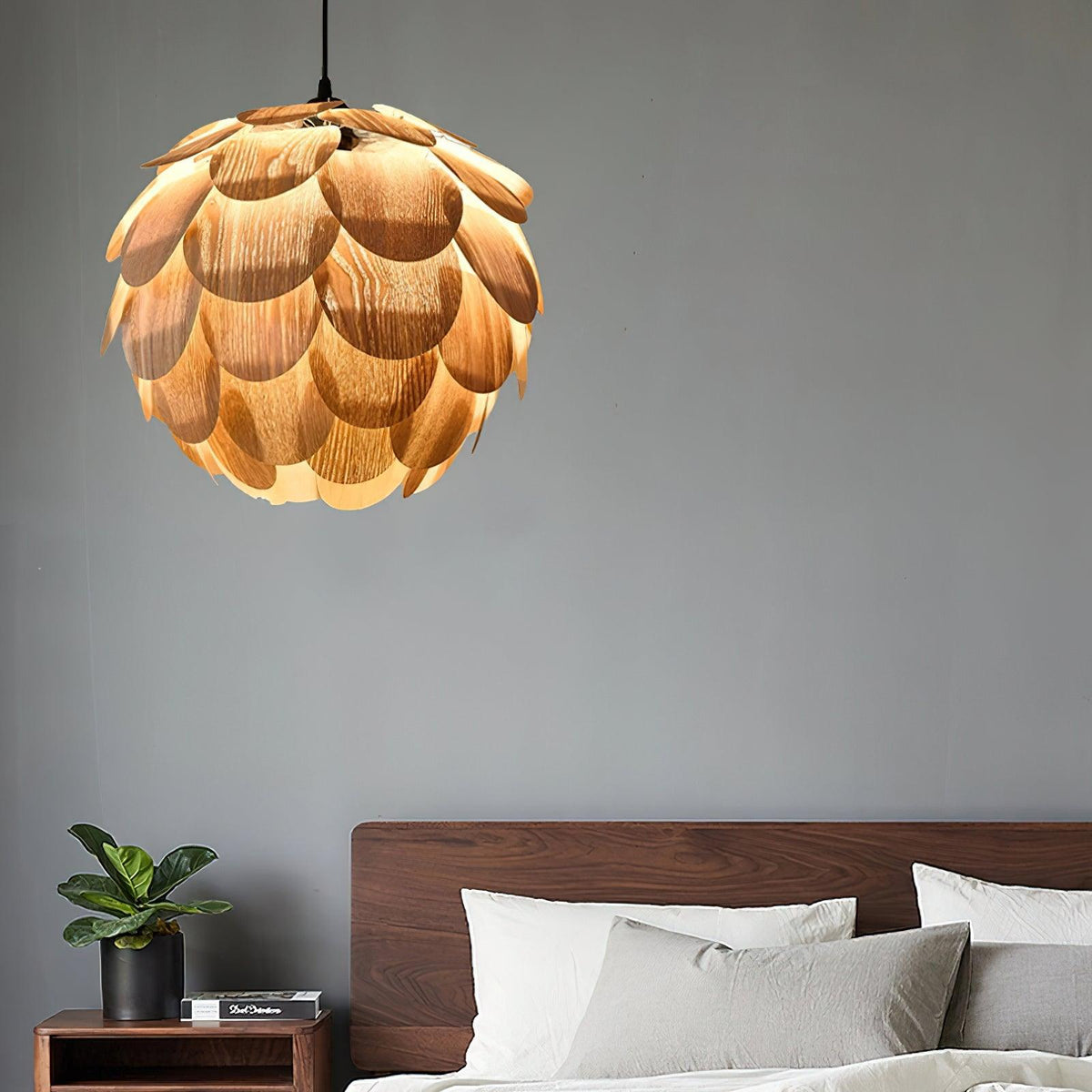 Suspension Bellevue en bois – vue 2
