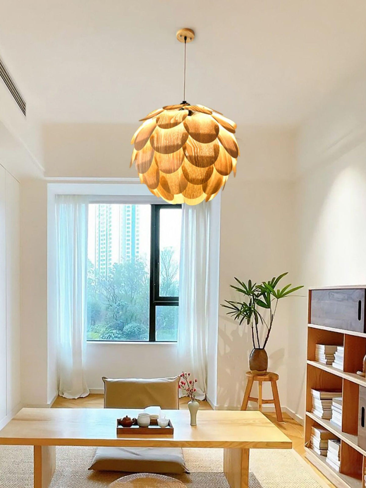 Suspension Bellevue en bois – vue 11