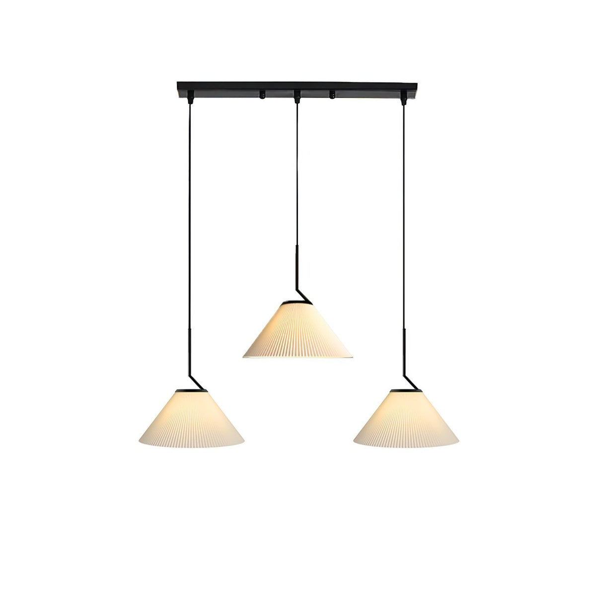 Suspension Joaillier en tissu et métal – vue 3
