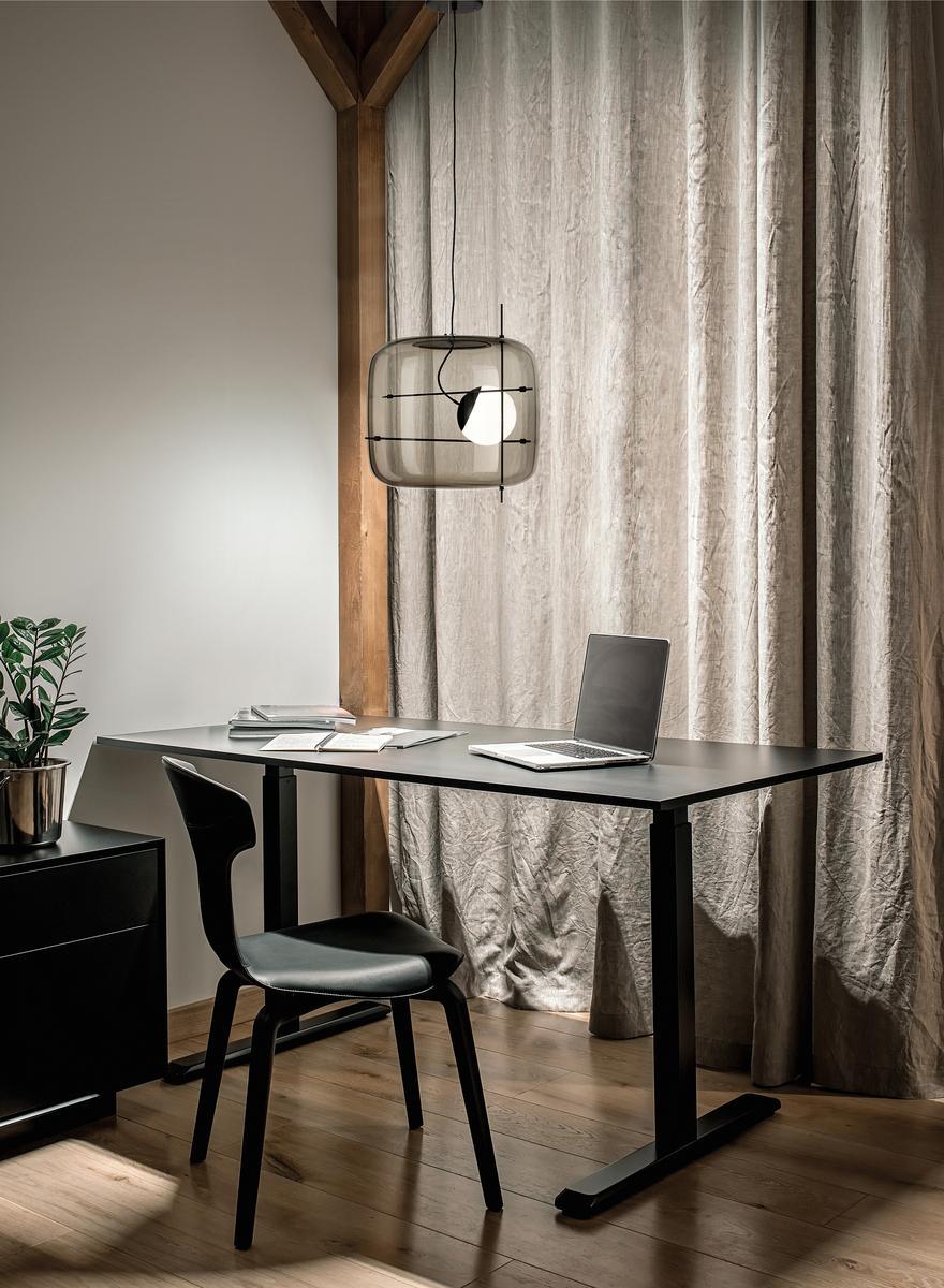 Suspension Frise en verre et métal – vue 18