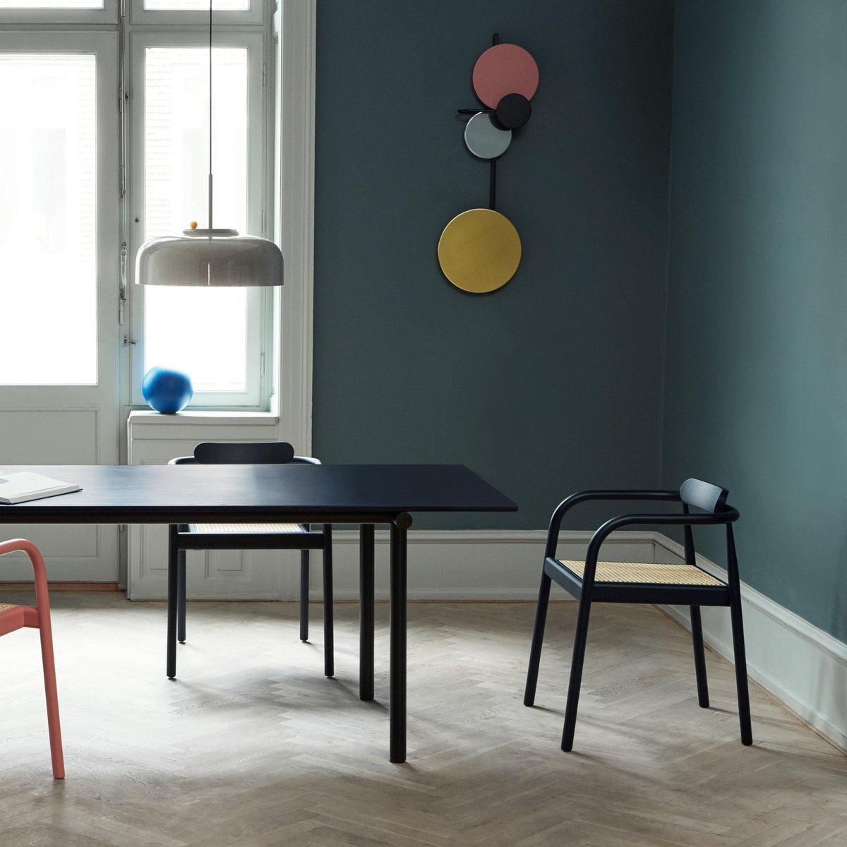 Suspension Bleuet en aluminium – vue 45