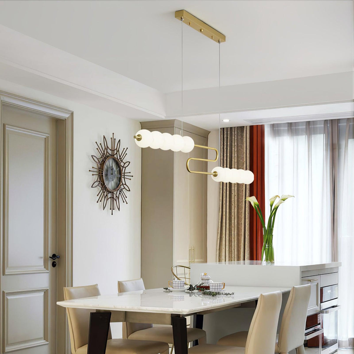 Suspension Fresque en laiton – vue 51