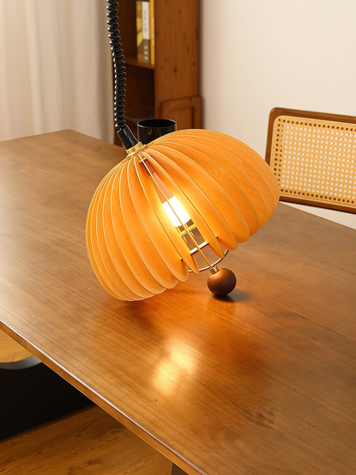 Suspension Margaux en bois et métal – vue 9