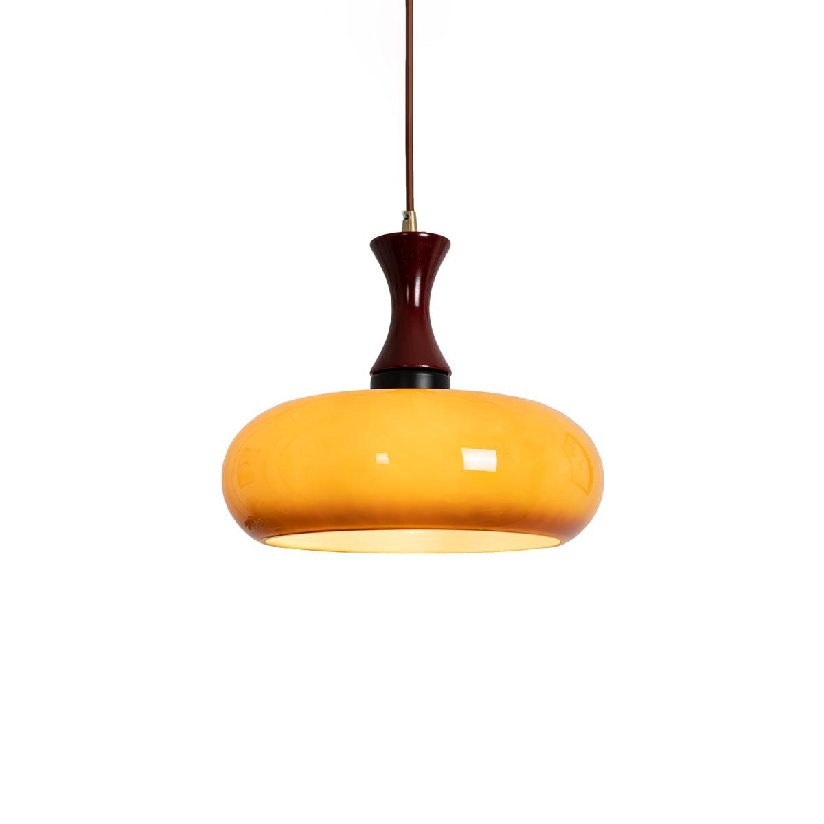 Suspension Camomille en bois et verre – vue 21