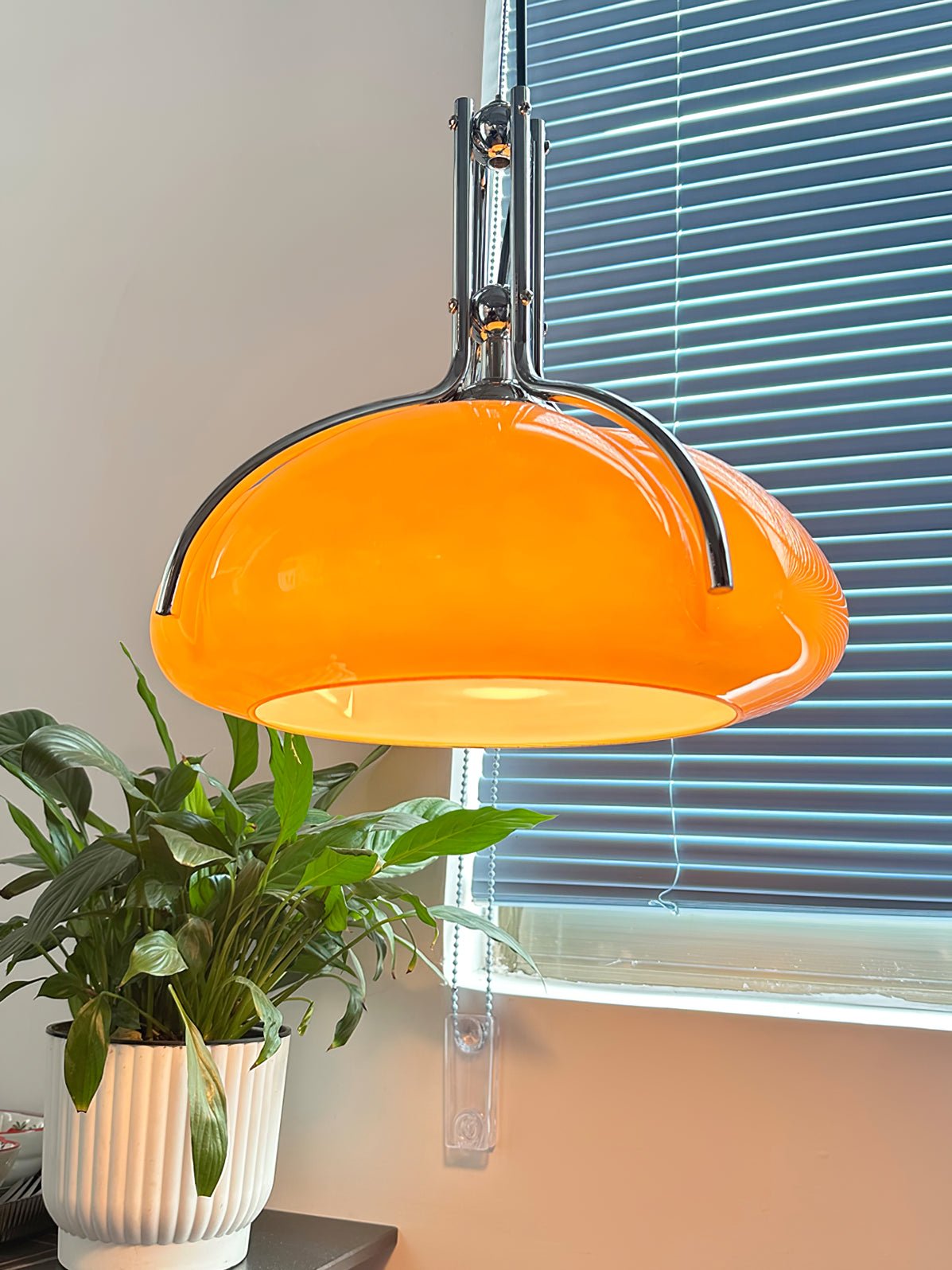 Suspension Zélie en verre et métal – vue 30