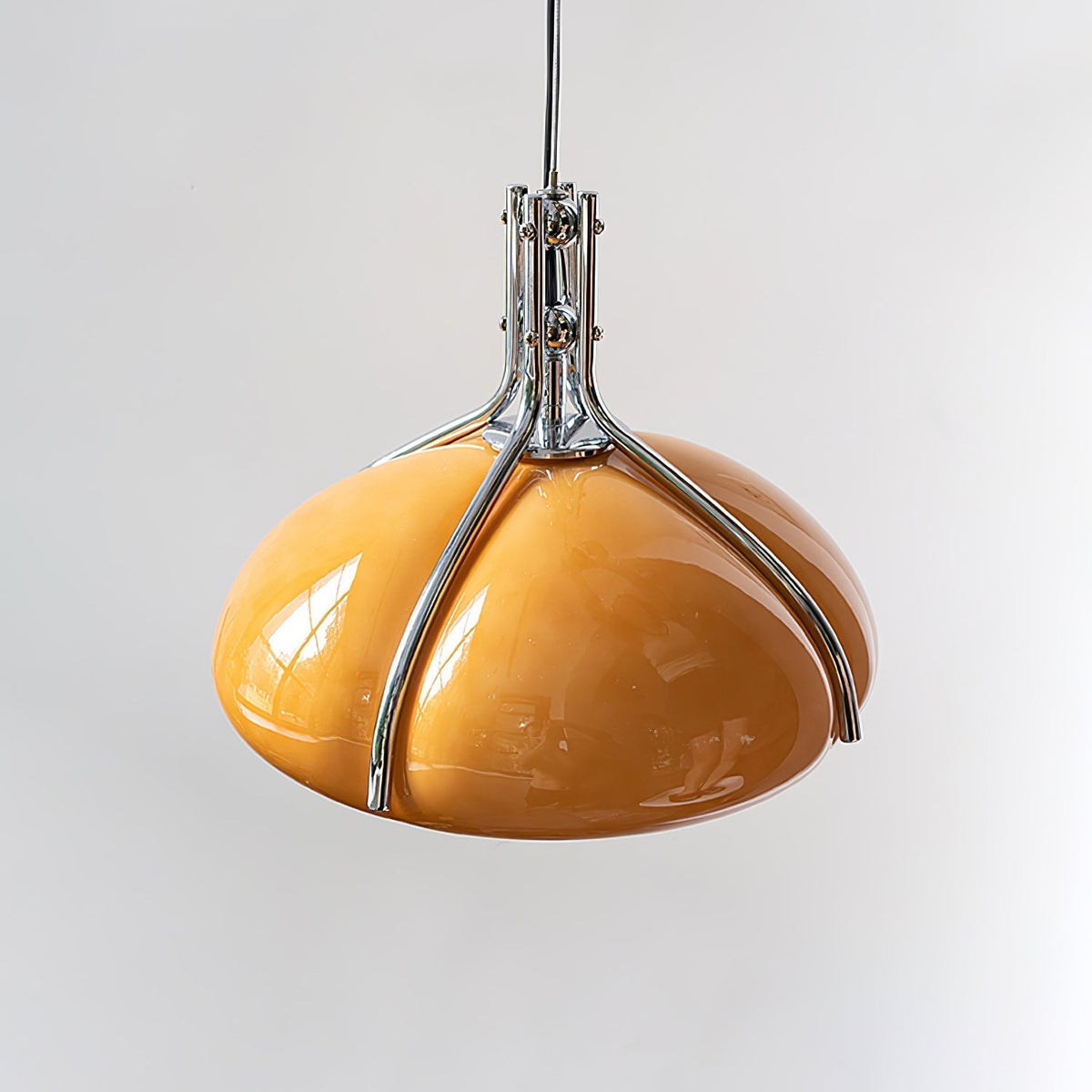 Suspension Zélie en verre et métal – vue 2