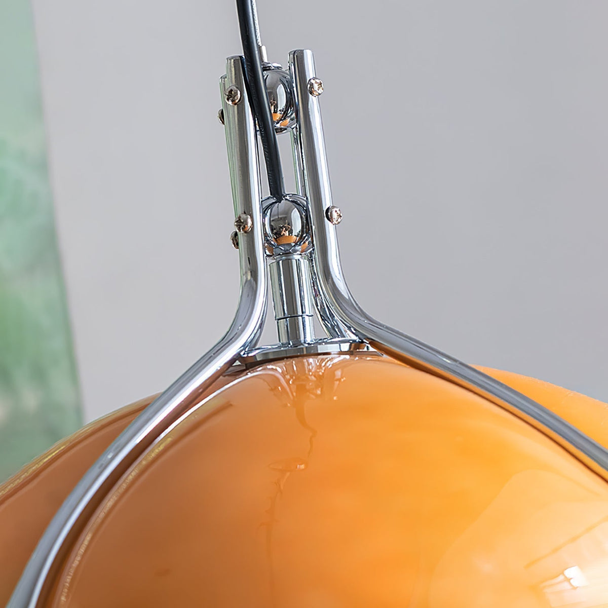 Suspension Zélie en verre et métal – vue 9
