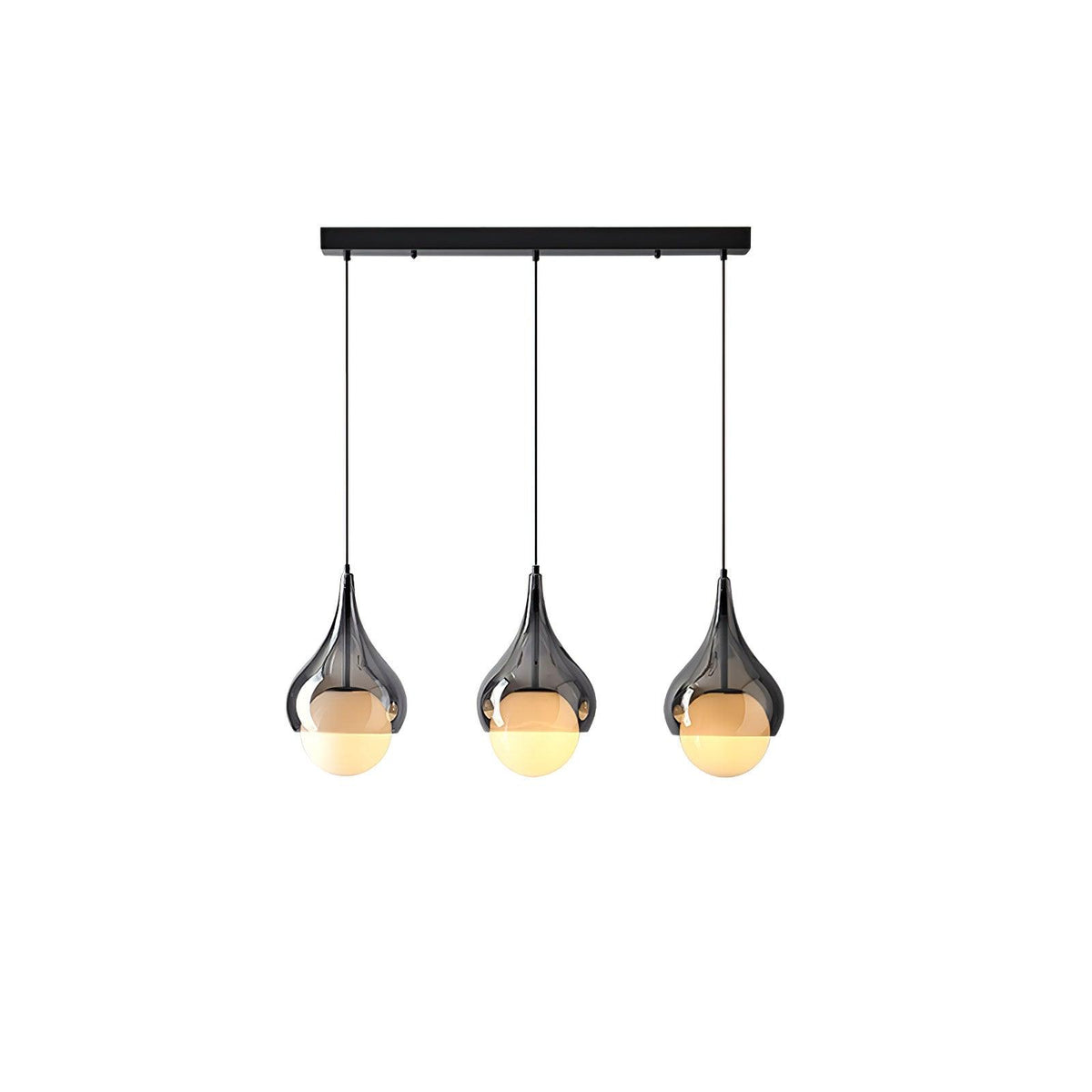 Suspension Caravane en verre et métal – vue 44
