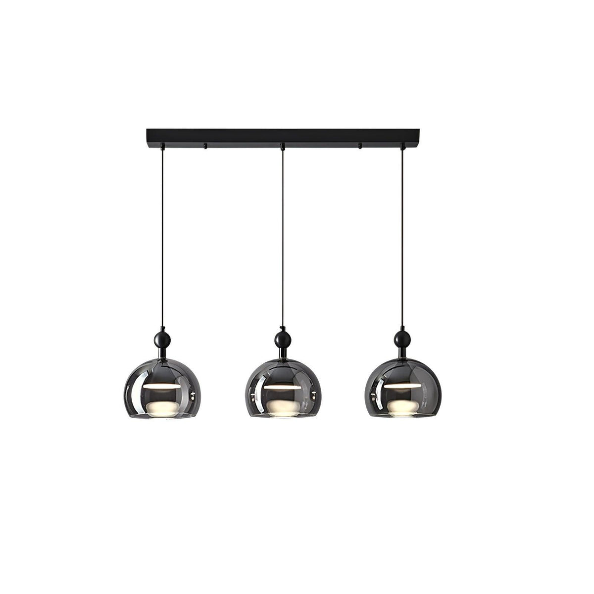 Suspension Caravane en verre et métal – vue 54