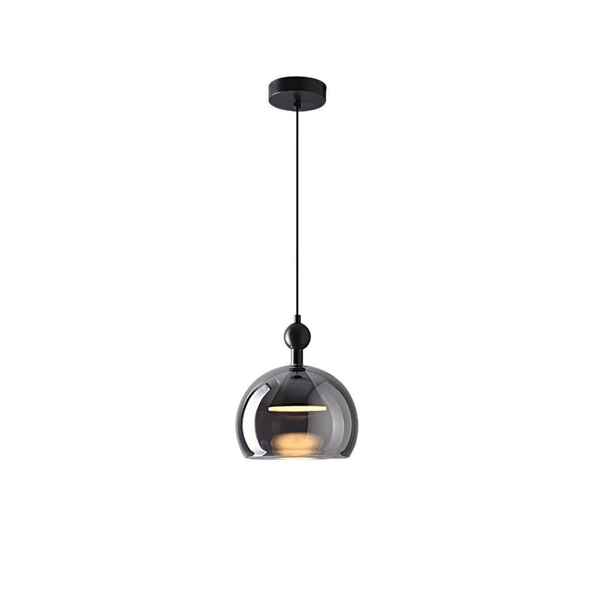 Suspension Caravane en verre et métal – vue 48