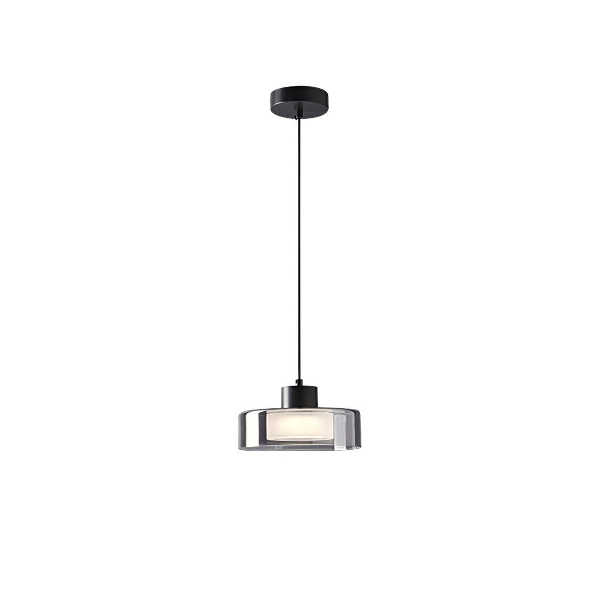 Suspension Caravane en verre et métal – vue 35