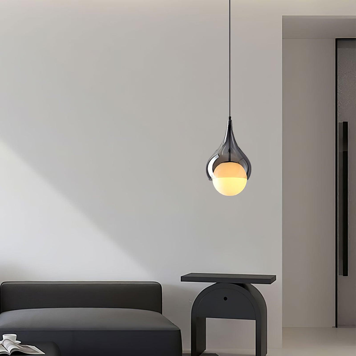 Suspension Caravane en verre et métal – vue 63