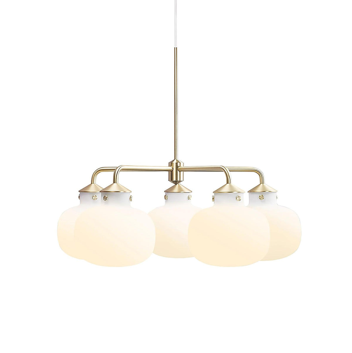 Suspension Adagio en verre et métal – vue 9