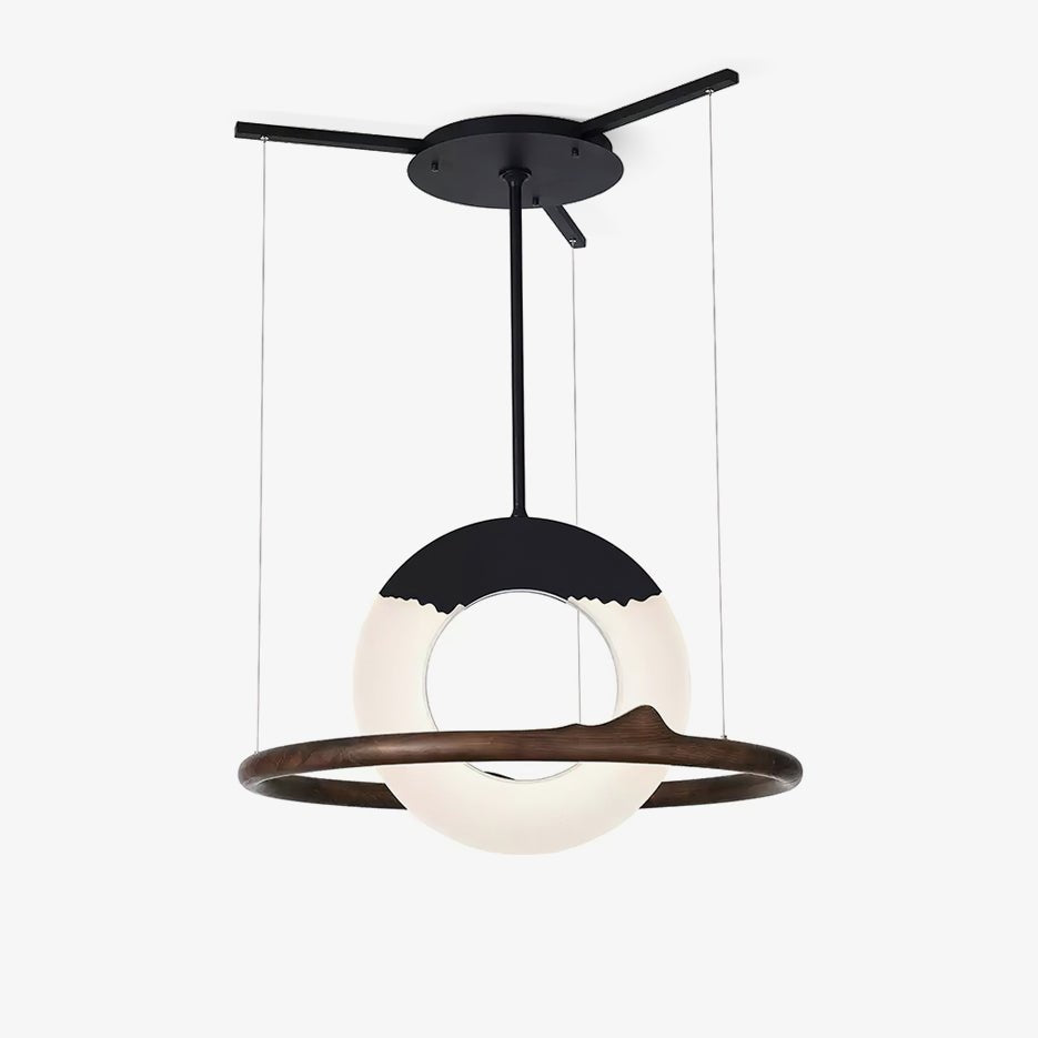 Suspension Sardaigne en bois et métal – vue 5