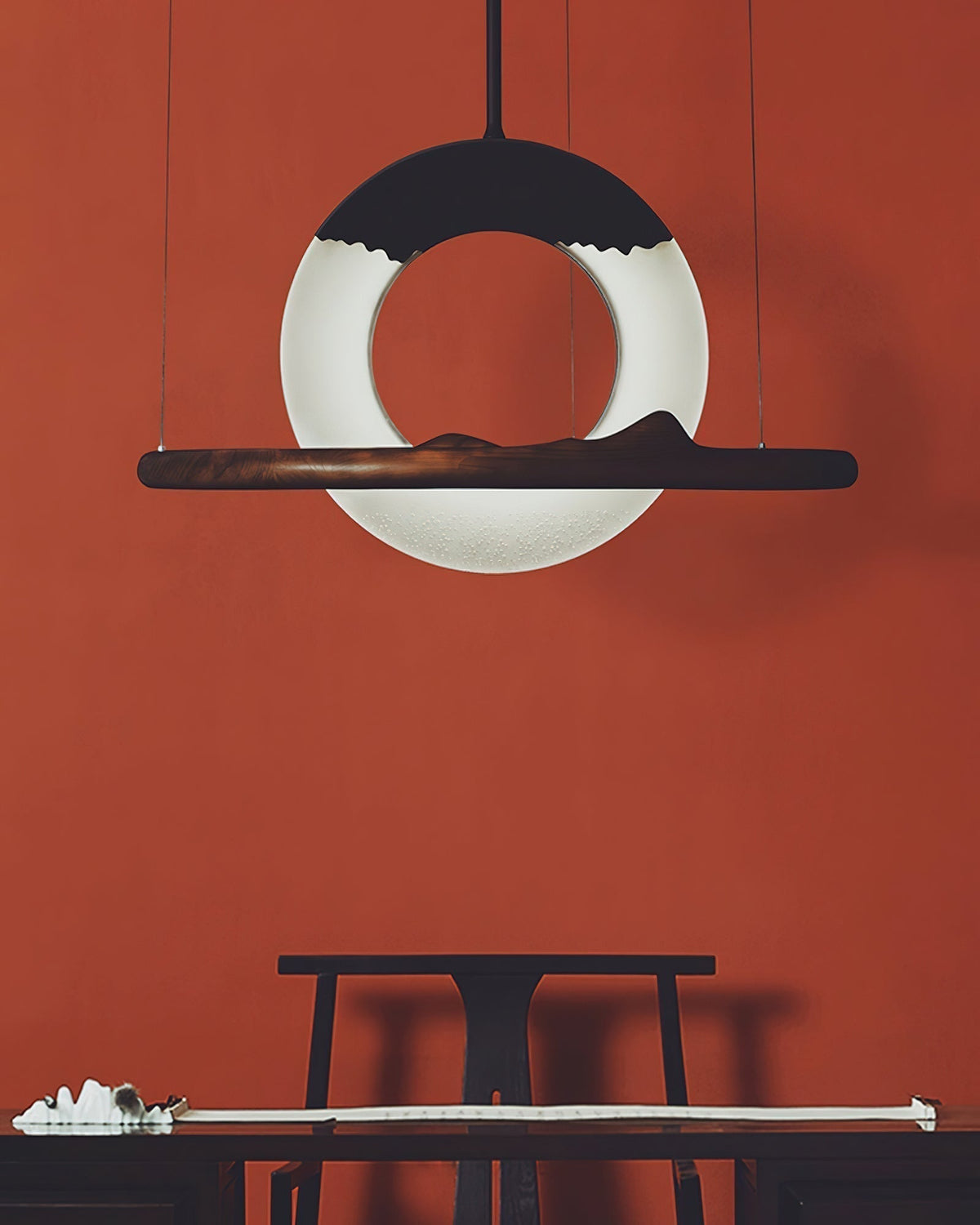Suspension Sardaigne en bois et métal – vue 7
