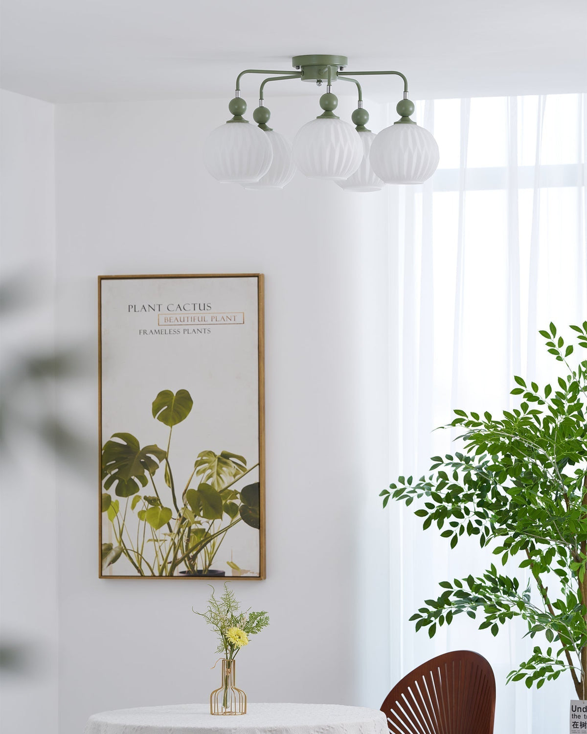 Plafonnier Roussillon en céramique et verre – vue 36