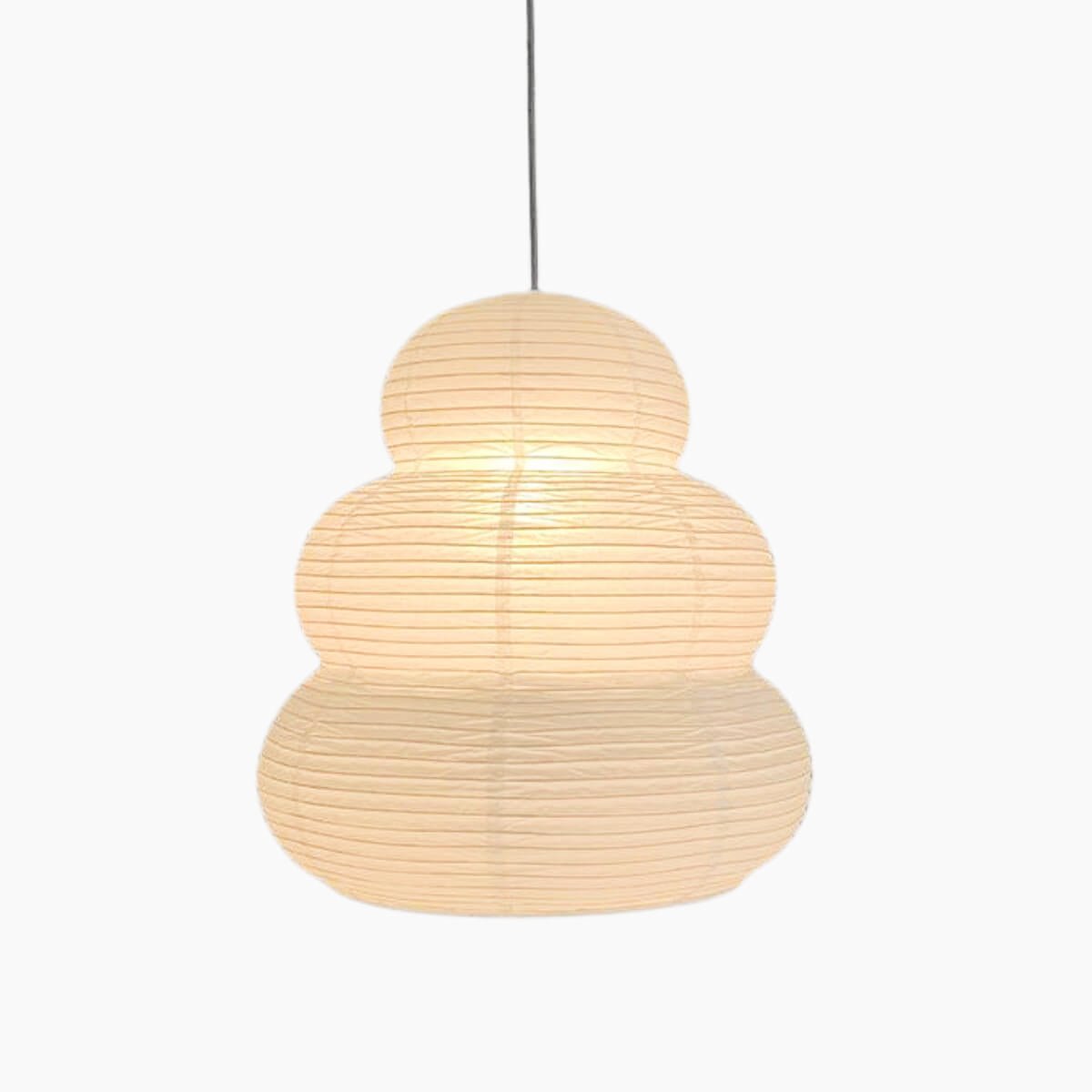 Suspension Véronique en papier et fer – vue 9