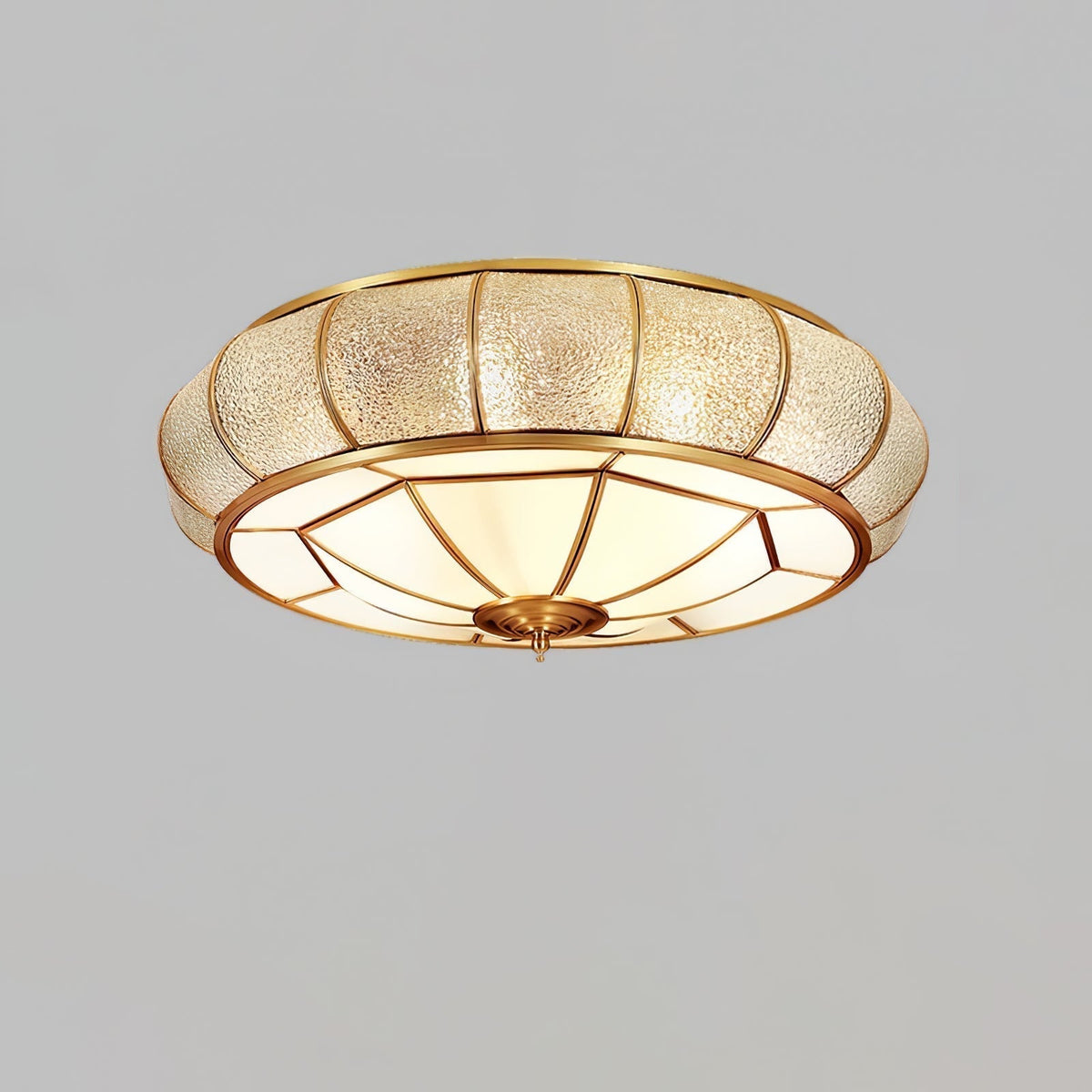 Plafonnier Archipel en verre et laiton – vue 22