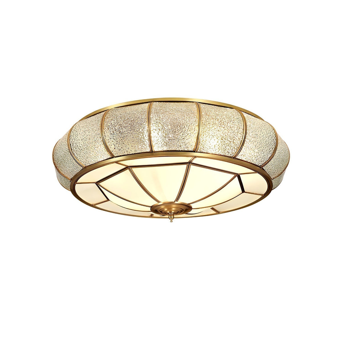 Plafonnier Archipel en verre et laiton – vue 18