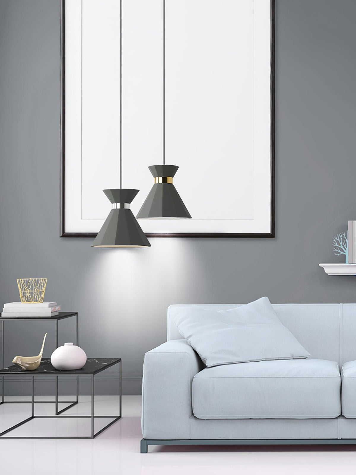 Suspension Muse en métal – vue 18
