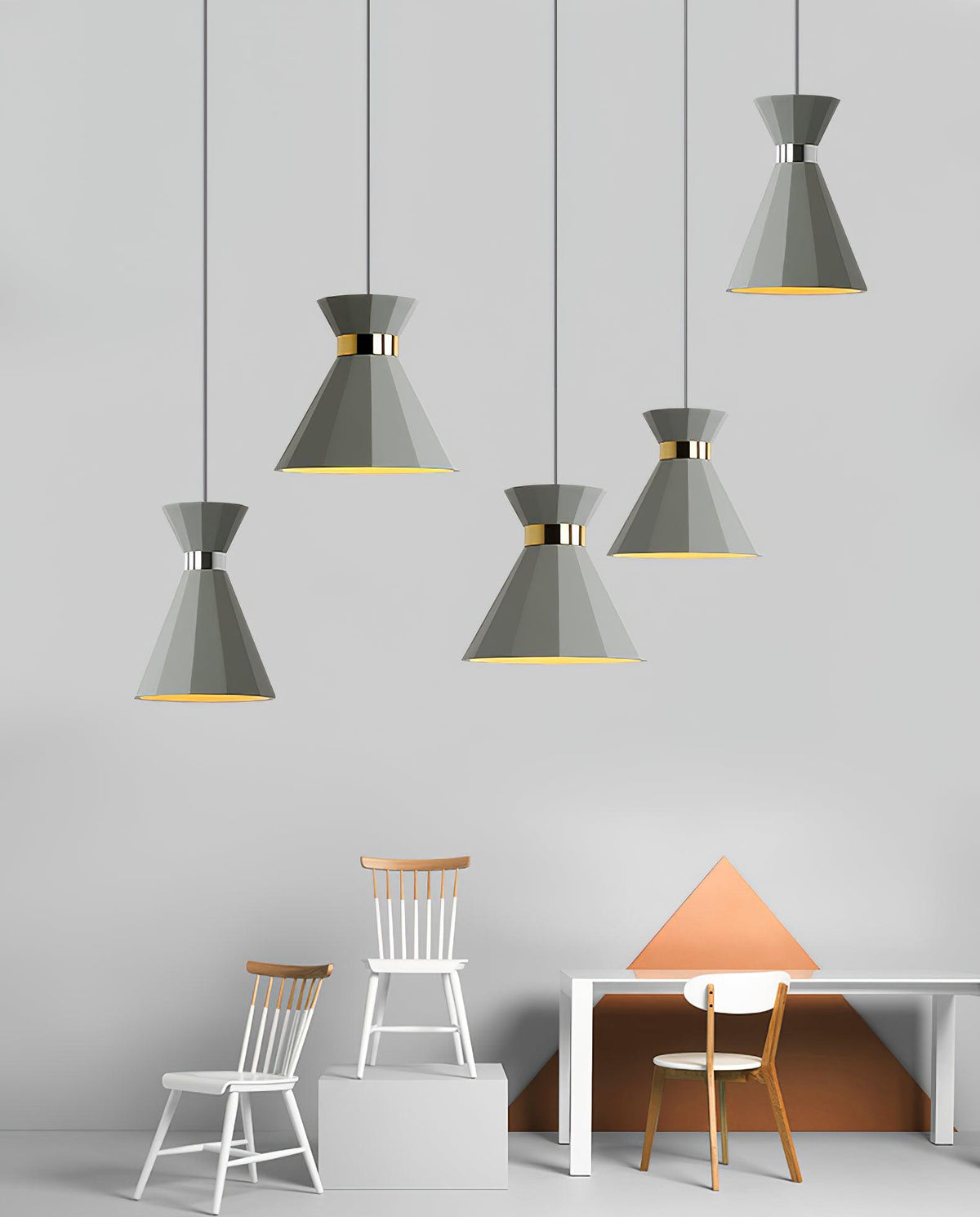 Suspension Muse en métal – vue 17