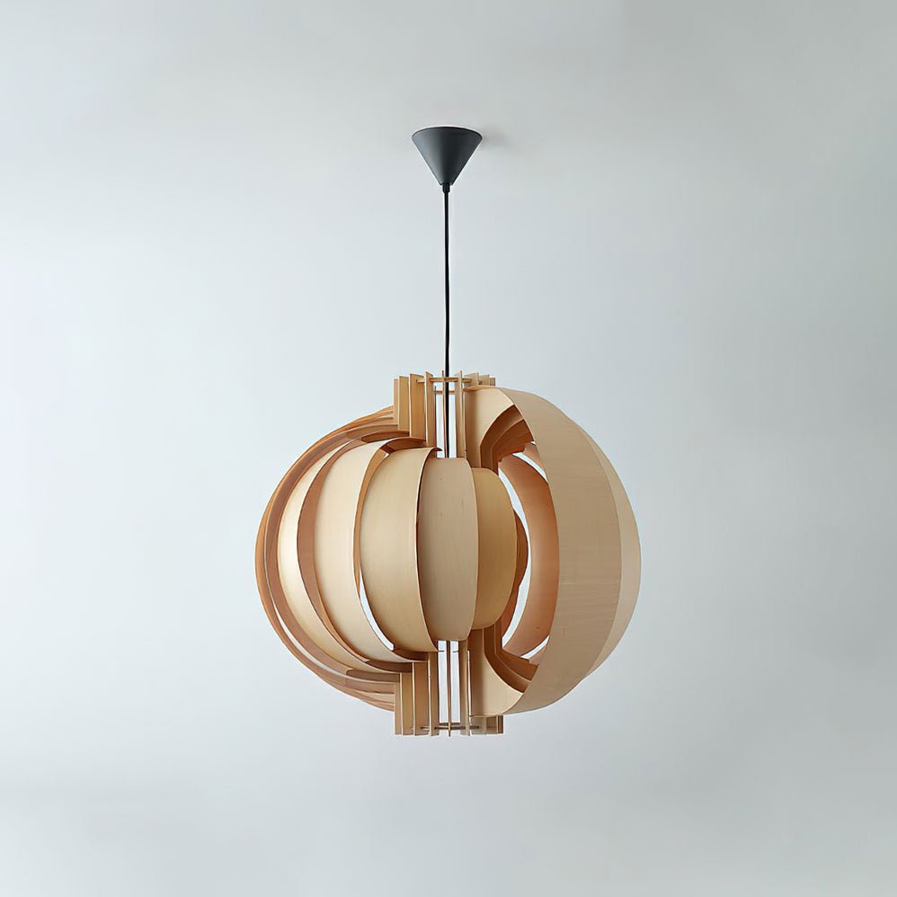 Suspension Mandarine en bois et métal – vue 43
