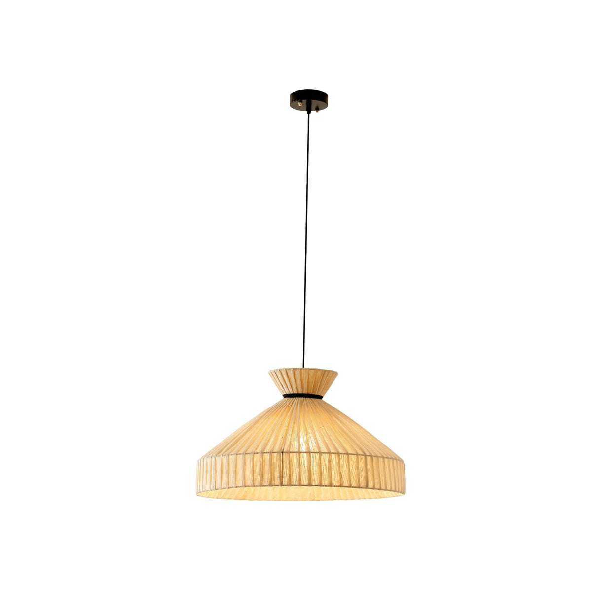 Suspension Gravure en tissu et fer – vue 20