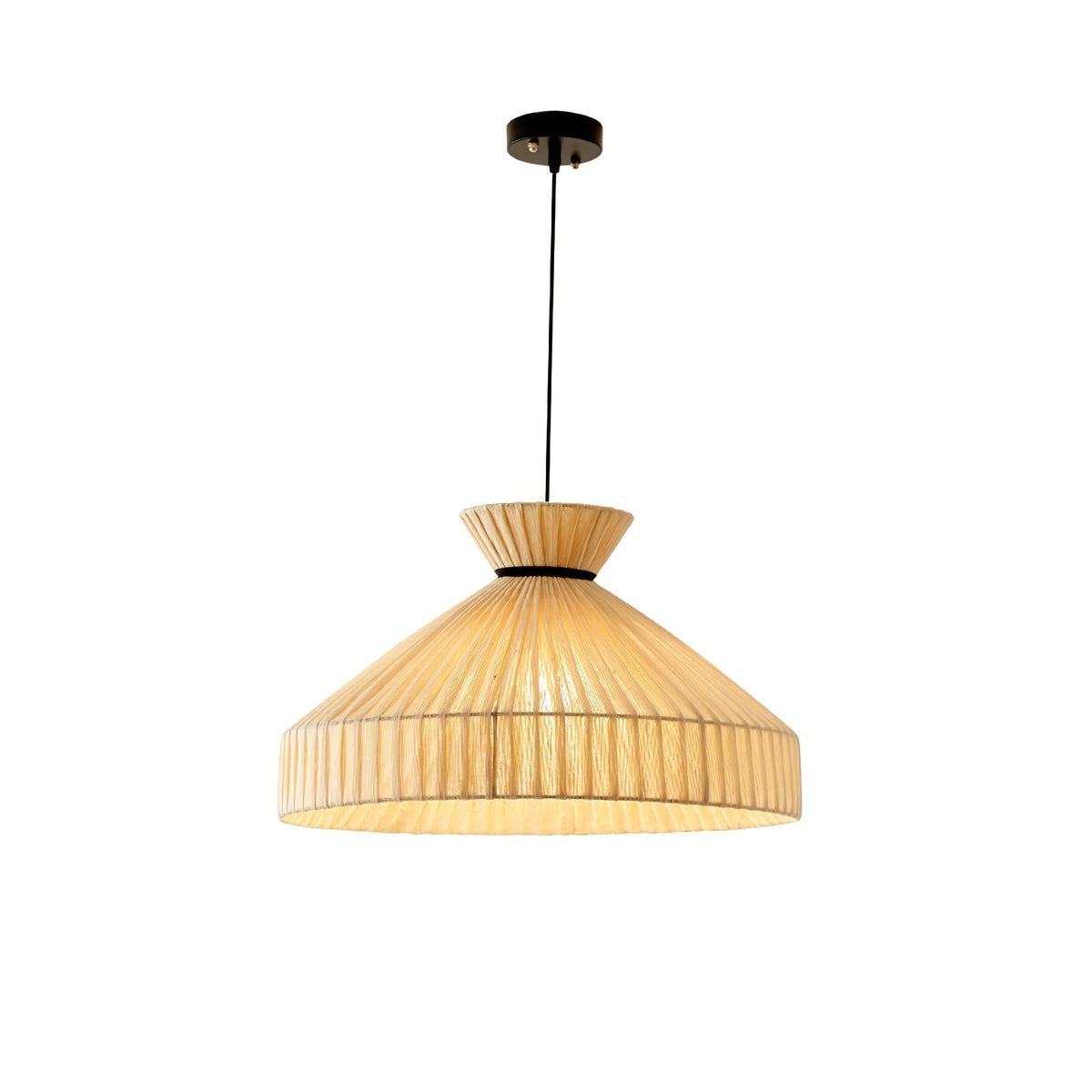 Suspension Gravure en tissu et fer – vue 21