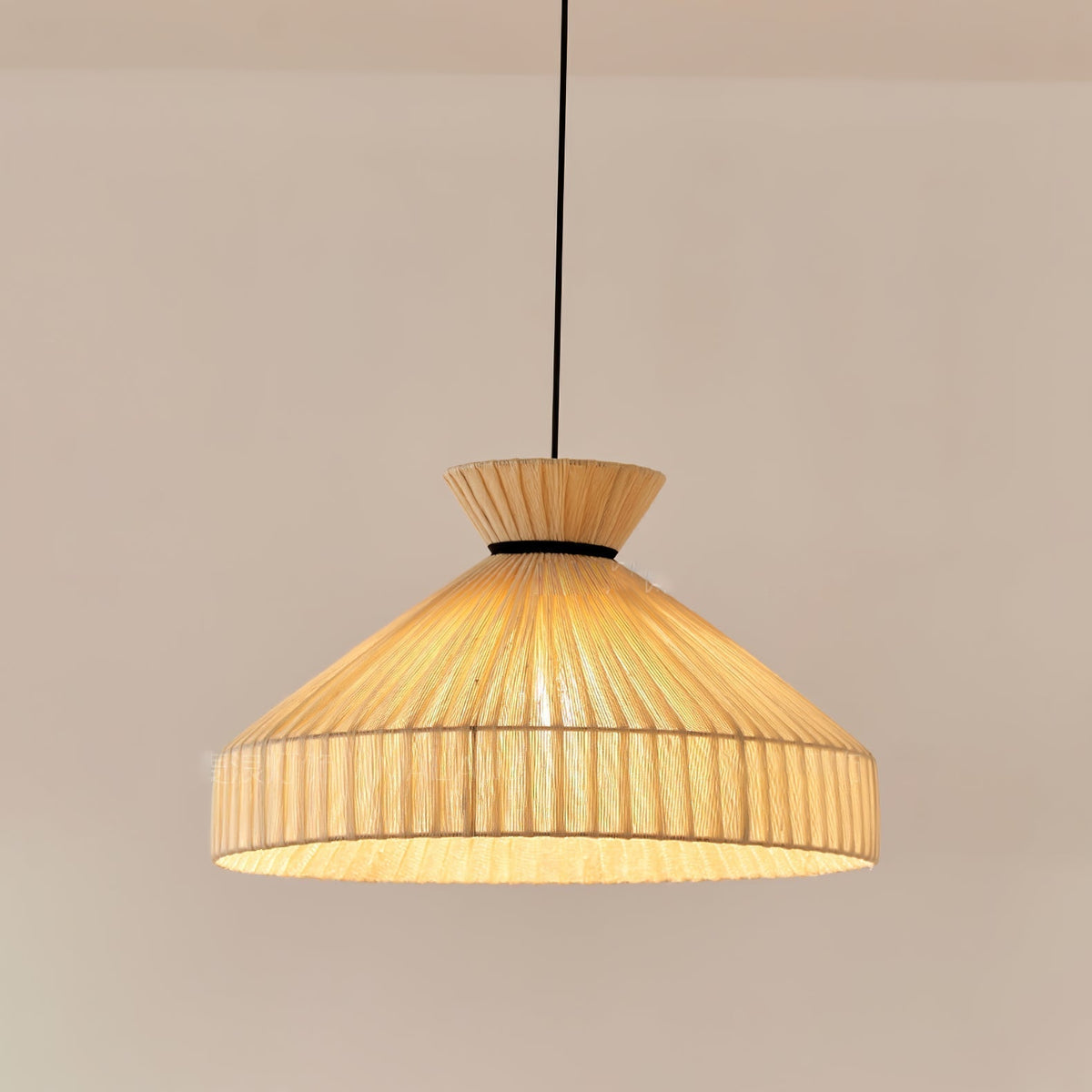 Suspension Gravure en tissu et fer – vue 23