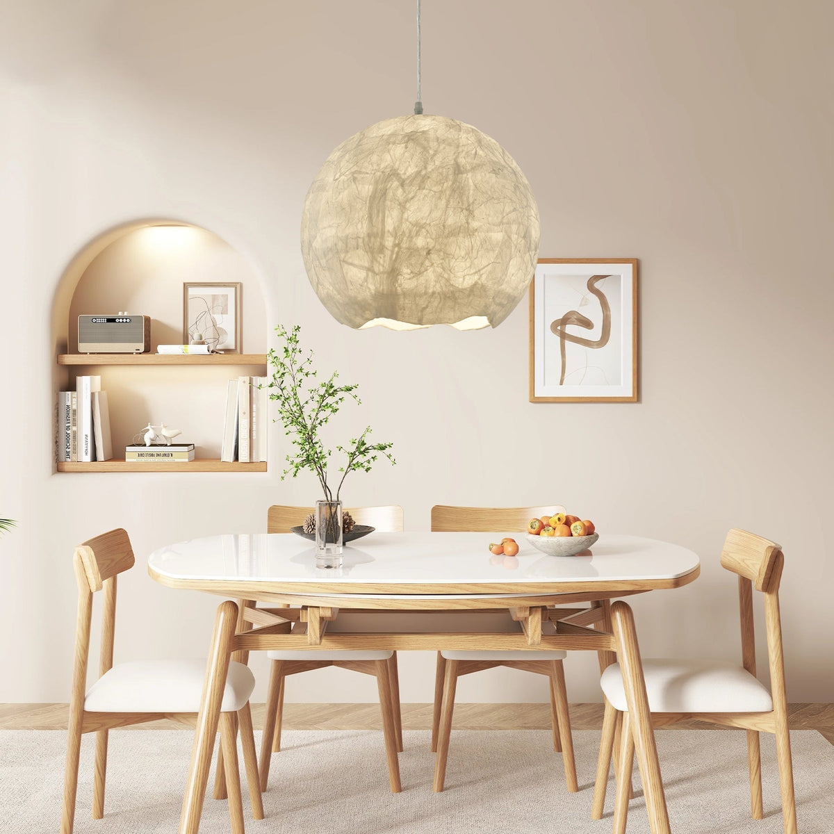 Suspension Spica en papier et métal – vue 4
