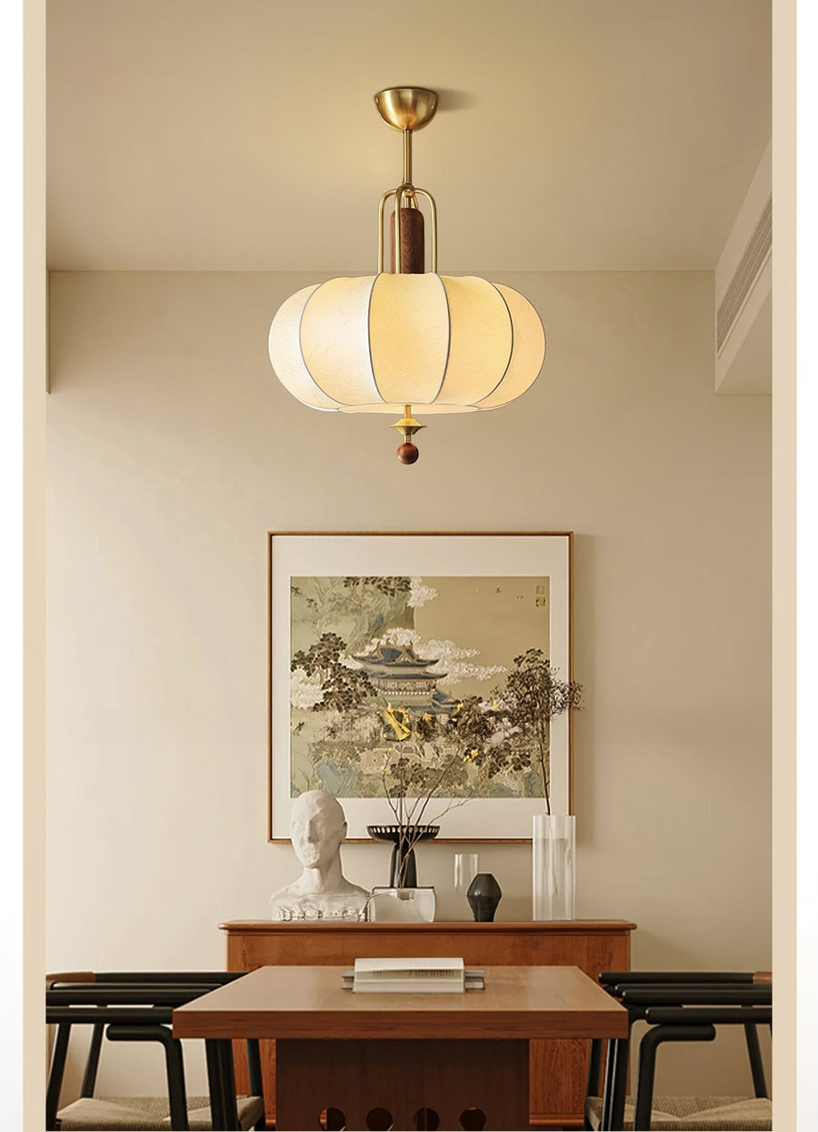Suspension Arbalète en bois et métal – vue 5
